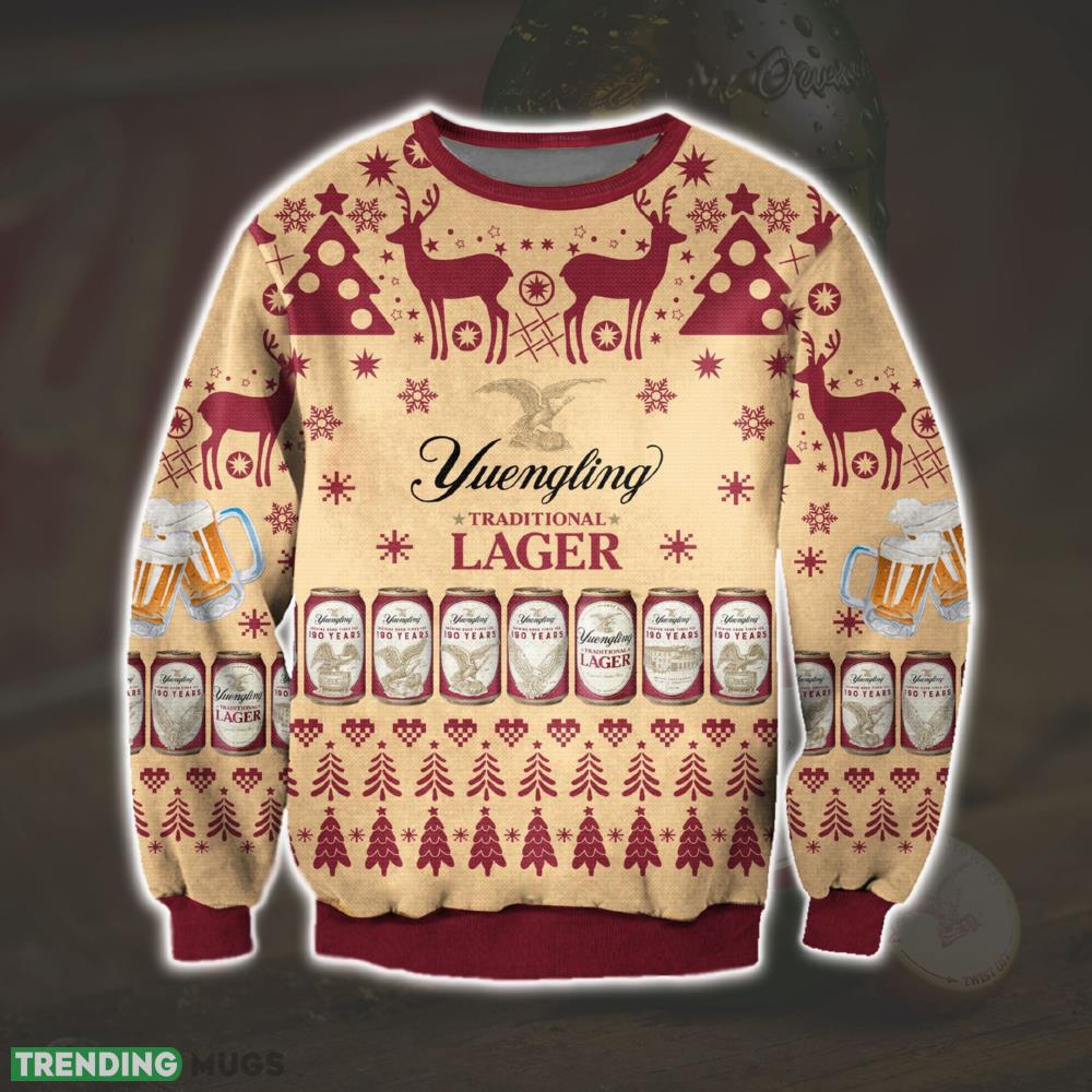 Yuengling Lager Beer 3D All Over Print Ugly Christmas Sweater Perfect Holiday Gift 3D Sweater Yuengling Lager Beer 3D All Over Print Ugly Christmas Sweater Perfect Holiday Gift 3D Sweater