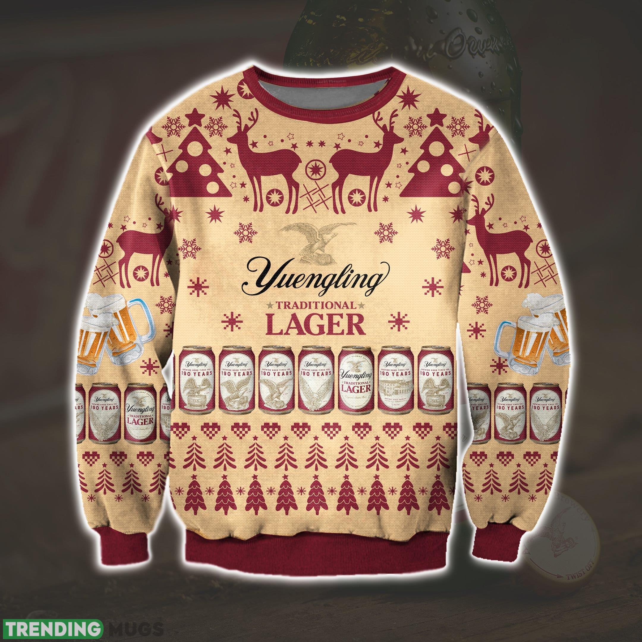 Yuengling Lager Beer 3D All Over Print Ugly Christmas Sweater Perfect Holiday Gift - Yuengling Lager Beer 3D All Over Print Ugly Christmas Sweater Perfect Holiday Gift Yuengling Lager Beer 3D All Over Print Ugly Christmas Sweater Perfect Holiday Gift - Yuengling Lager Beer 3D All Over Print Ugly Christmas Sweater Perfect Holiday Gift