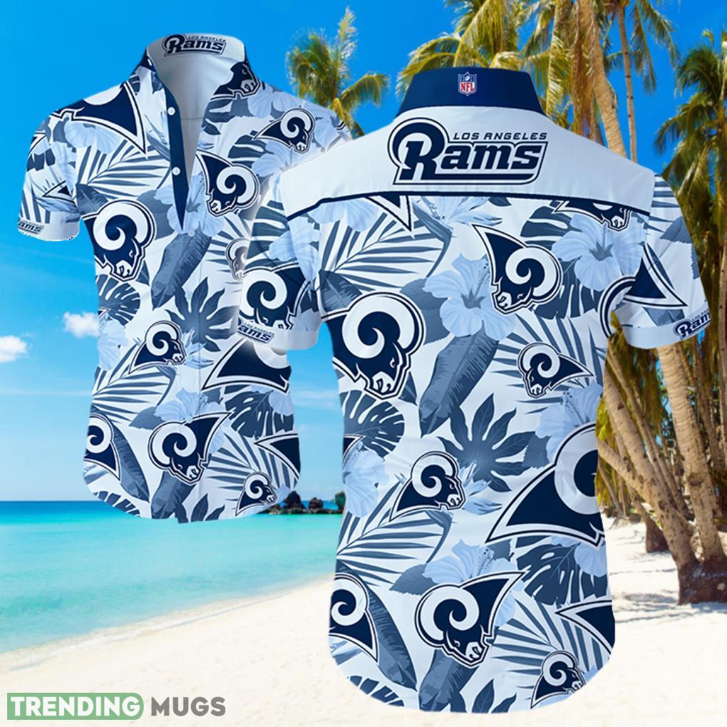 Los Angeles Rams Logo Light Shirt Hawaiian Summer Beach Shirt Full Print Product Photo 1 Los Angeles Rams Logo Light Shirt Hawaiian Summer Beach Shirt Full Print Product Photo 1
