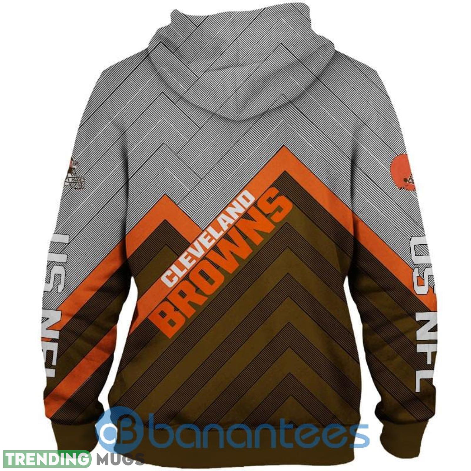 Cleverland Browns Men's Hoodies Shirt For Fans 3D All Over Print, 3D Hoodies Cleverland Browns Men's Hoodies Shirt For Fans 3D All Over Print, 3D Hoodies