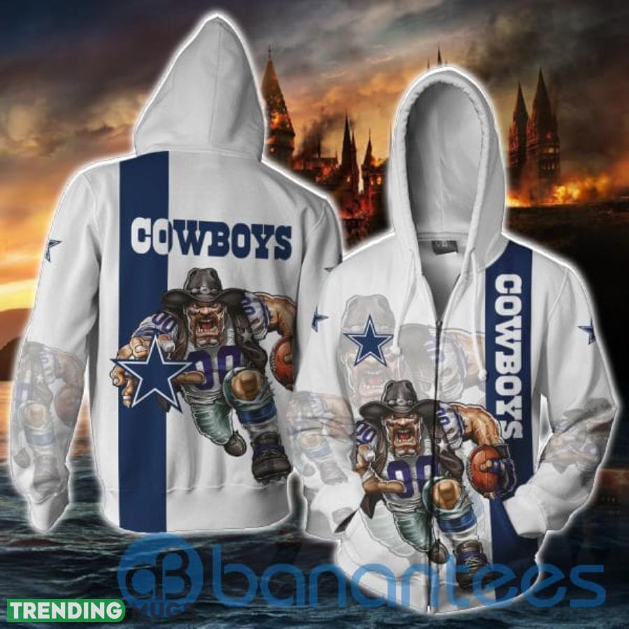 Dallas Cowboys All Over Printed Hoodie 3D Gift For Fans Product Photo 1 Dallas Cowboys All Over Printed Hoodie 3D Gift For Fans Product Photo 1