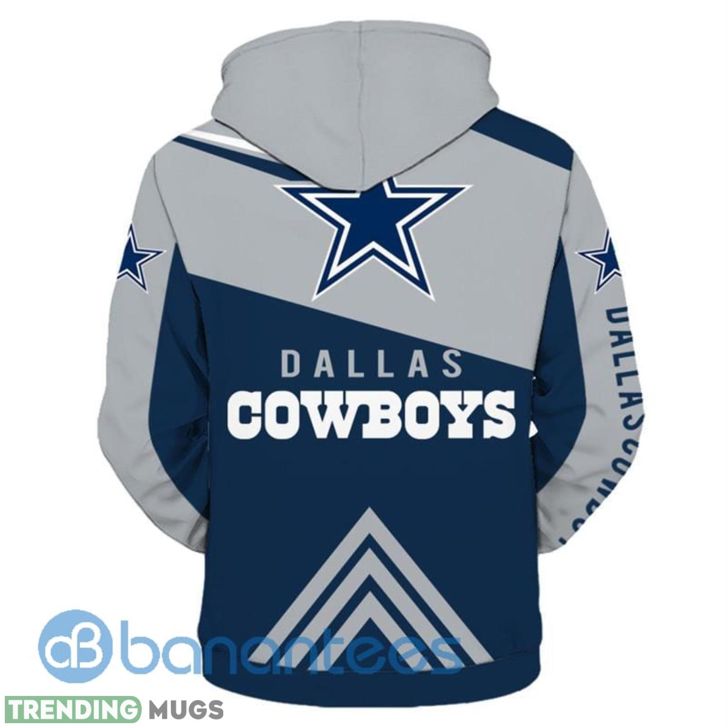 Dallas Cowboys Zip Up 3D Hoodie Full Printed Shirt For Fans Product Photo 1 Dallas Cowboys Zip Up 3D Hoodie Full Printed Shirt For Fans Product Photo 1