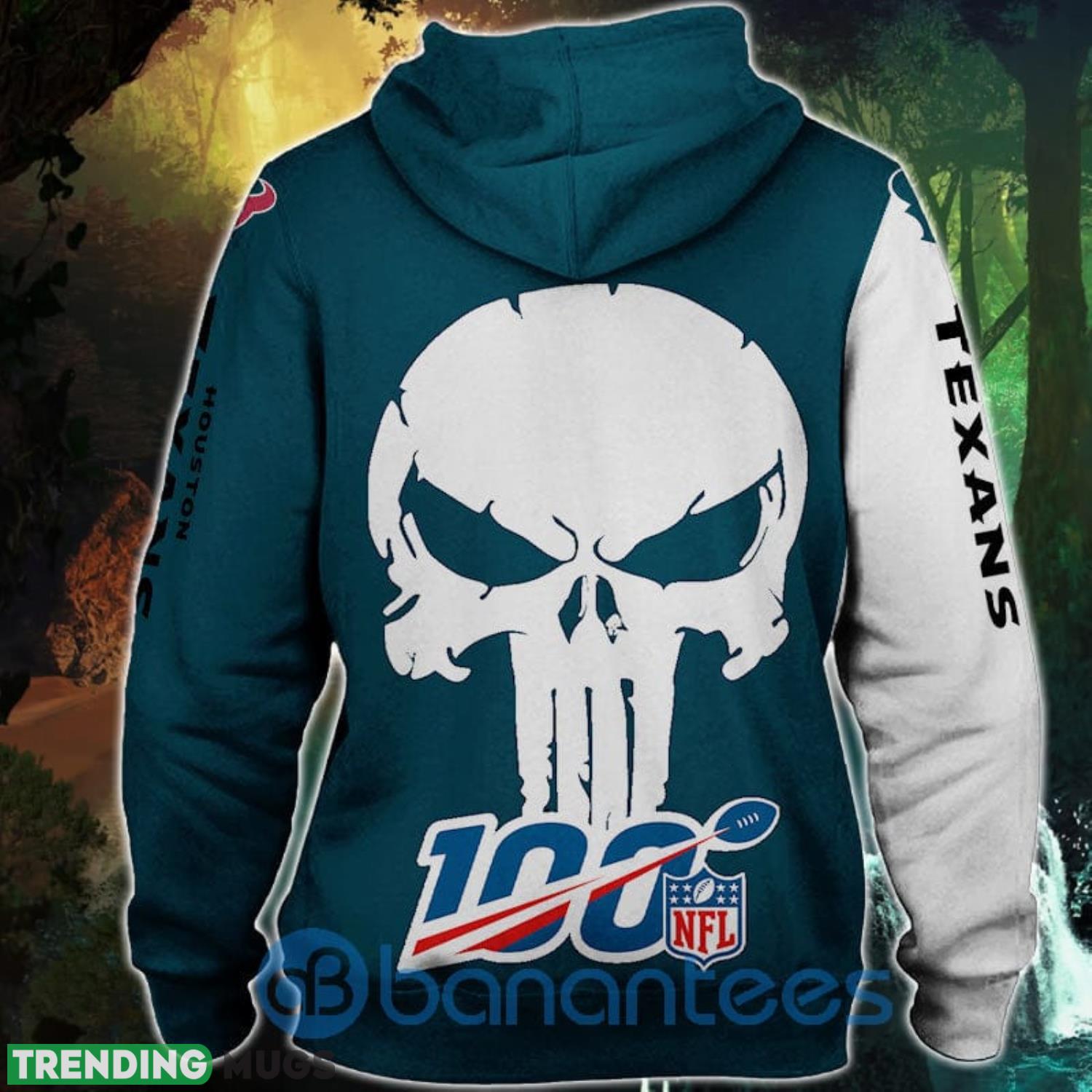 Houston Texans Skull Design Full Printed 3D Hoodie Zip Hoodie 3D All Over Print, 3D Hoodies Houston Texans Skull Design Full Printed 3D Hoodie Zip Hoodie 3D All Over Print, 3D Hoodies