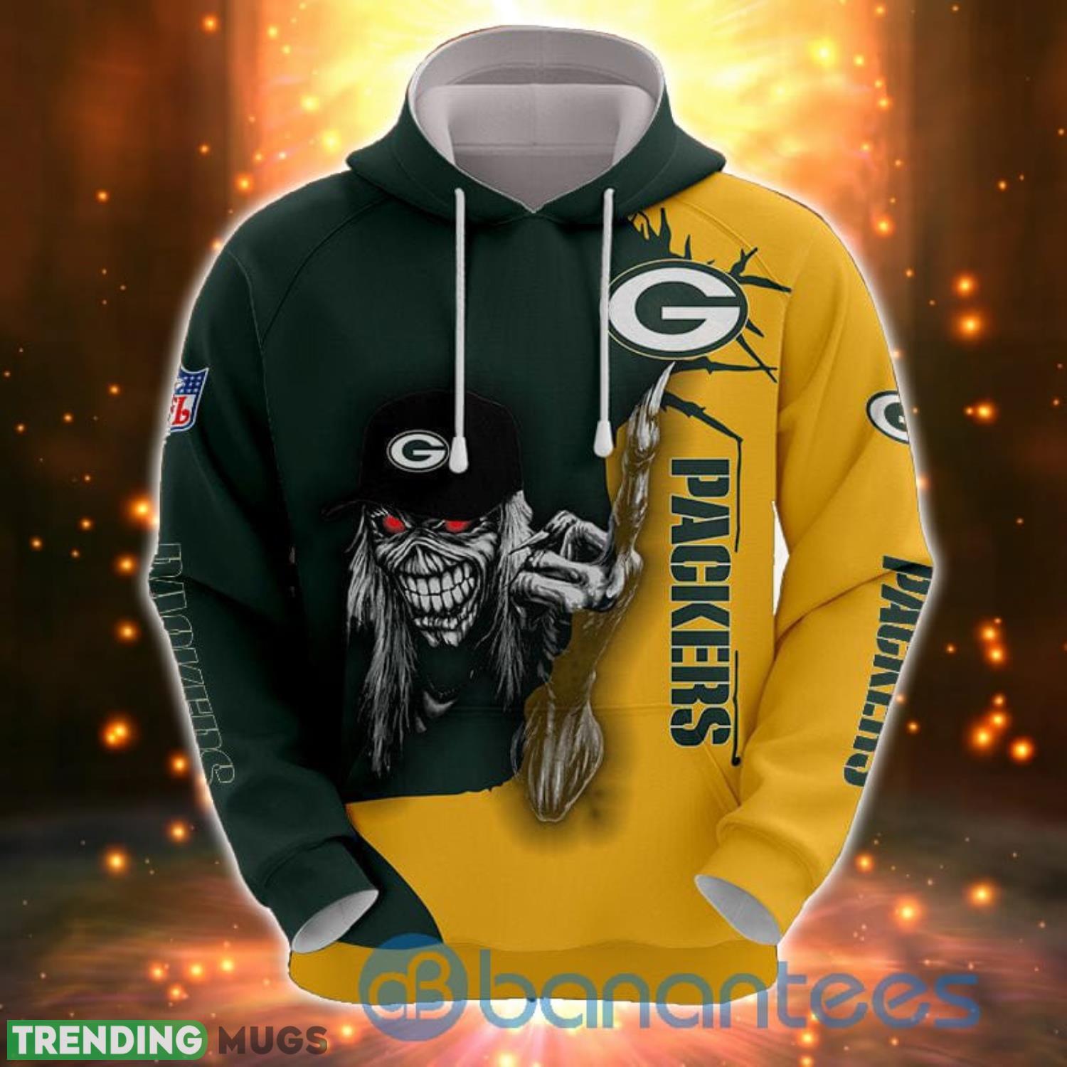Iron Maiden Green Bay Packers Full Printed 3D Hoodie, Zip Hoodie 3D All Over Print, 3D Hoodies Iron Maiden Green Bay Packers Full Printed 3D Hoodie, Zip Hoodie 3D All Over Print, 3D Hoodies