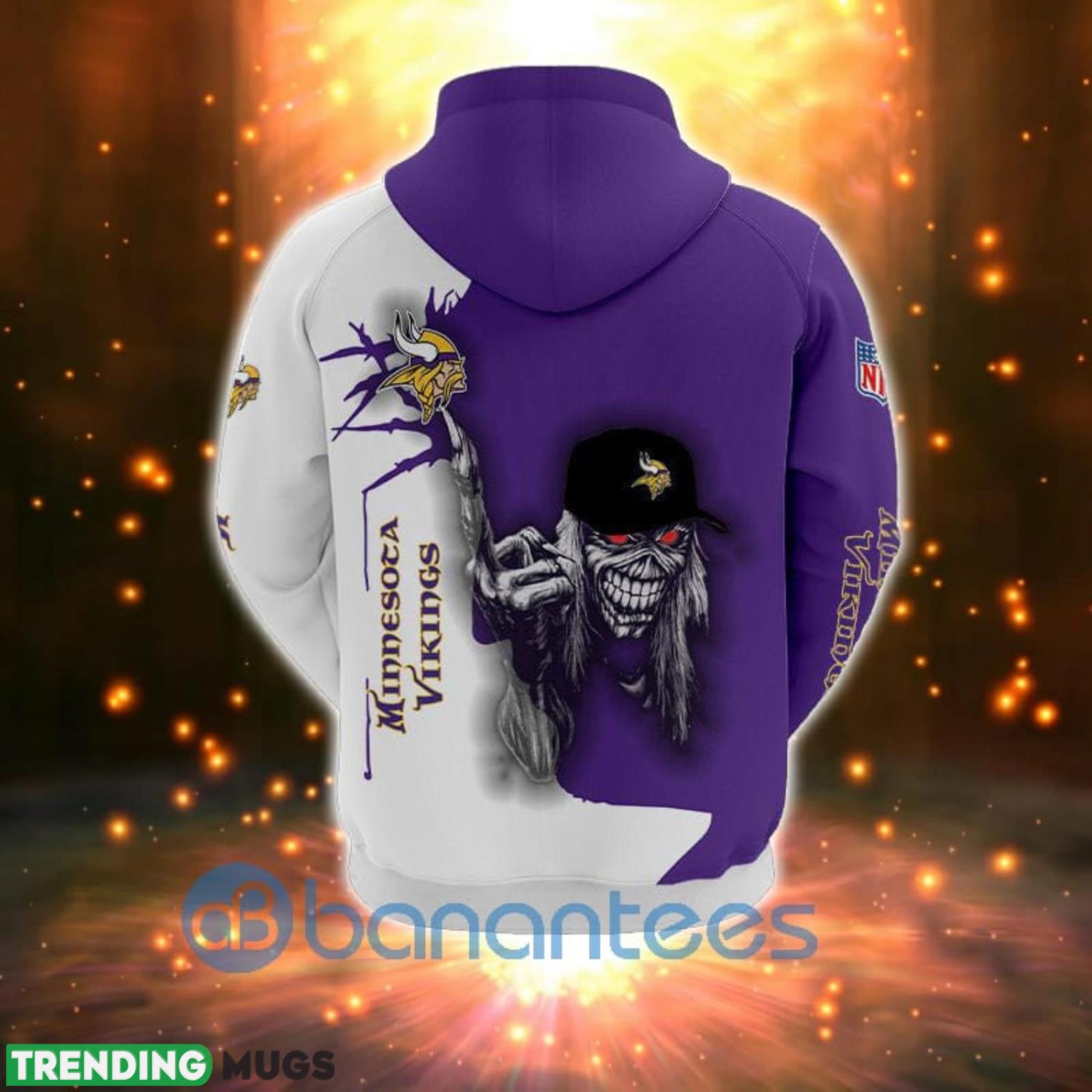 Iron Maiden Minnesota Vikings Full Printed 3D Hoodie, Zip Hoodie 3D All Over Print, 3D Hoodies Iron Maiden Minnesota Vikings Full Printed 3D Hoodie, Zip Hoodie 3D All Over Print, 3D Hoodies