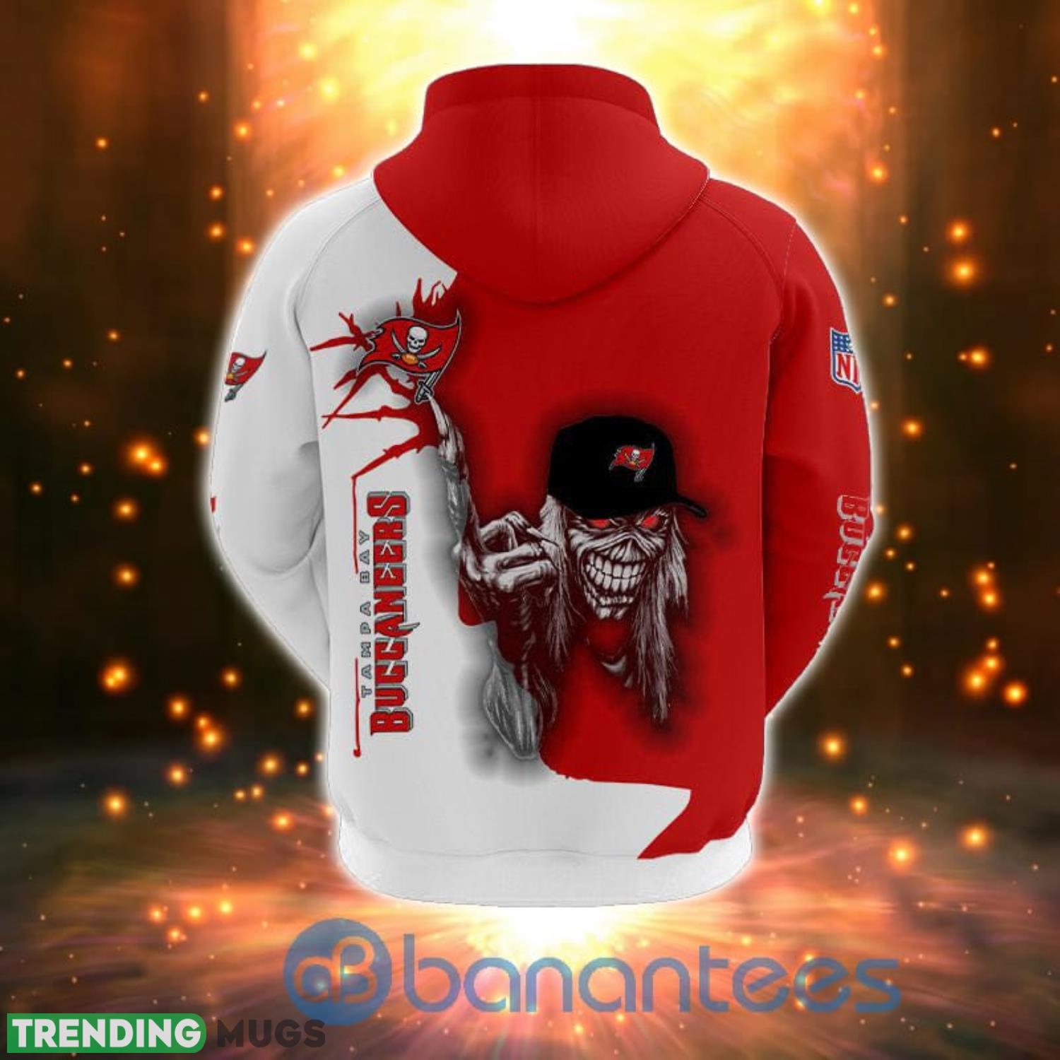 Iron Maiden Tampa Bay Buccaneers White And Red Full Printed 3D Hoodie Zip Hoodie 3D All Over Print, 3D Hoodies Iron Maiden Tampa Bay Buccaneers White And Red Full Printed 3D Hoodie Zip Hoodie 3D All Over Print, 3D Hoodies