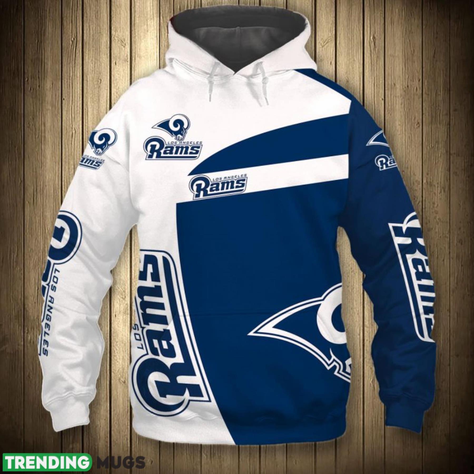 Los Angeles Rams White And Navy All Over Printed 3D Hoodie Zip Hoodie 3D All Over Print, 3D Hoodies Los Angeles Rams White And Navy All Over Printed 3D Hoodie Zip Hoodie 3D All Over Print, 3D Hoodies