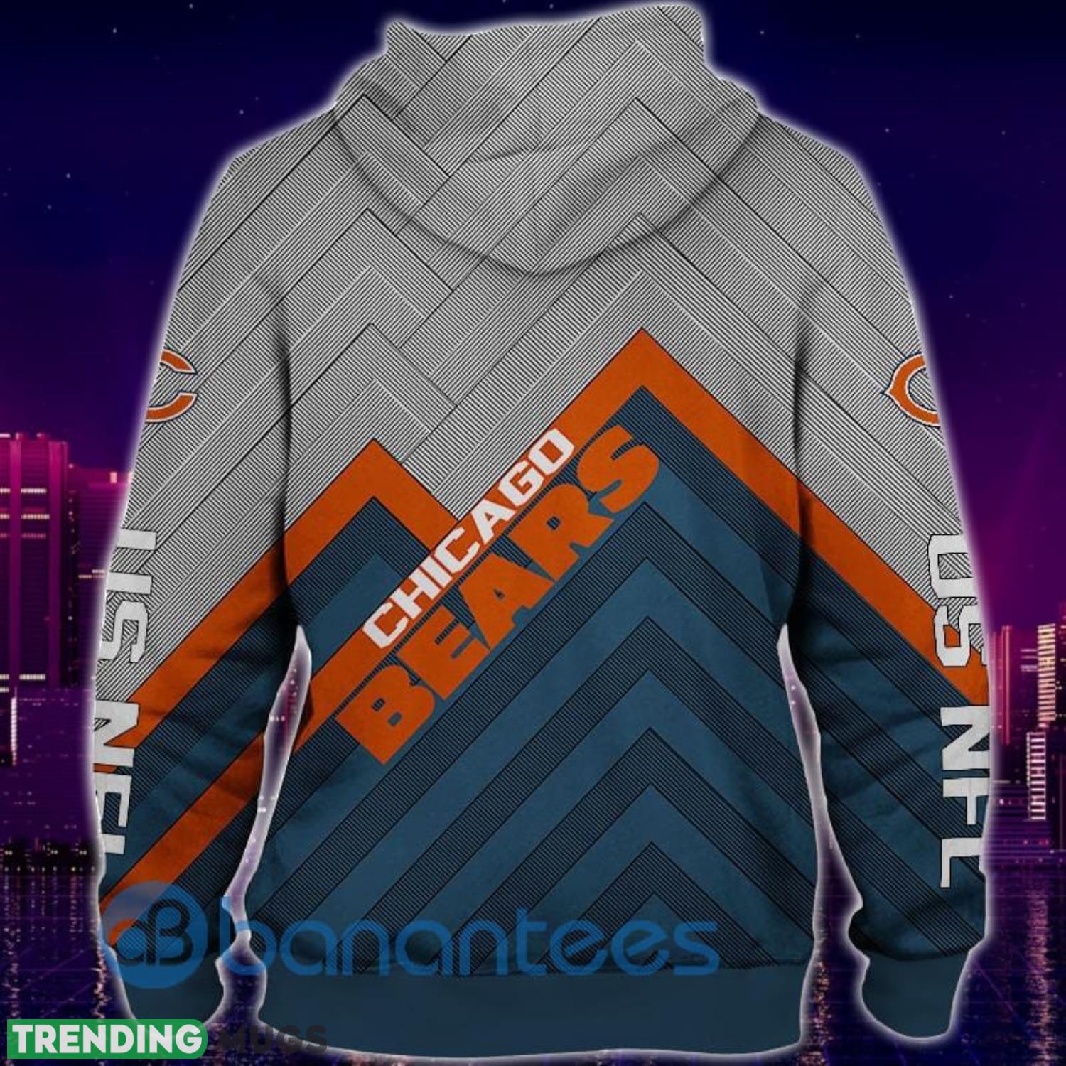 Men's Chicago Bears All Over Printed 3D Hoodie Zip Hoodie 3D All Over Print, 3D Hoodies Men's Chicago Bears All Over Printed 3D Hoodie Zip Hoodie 3D All Over Print, 3D Hoodies