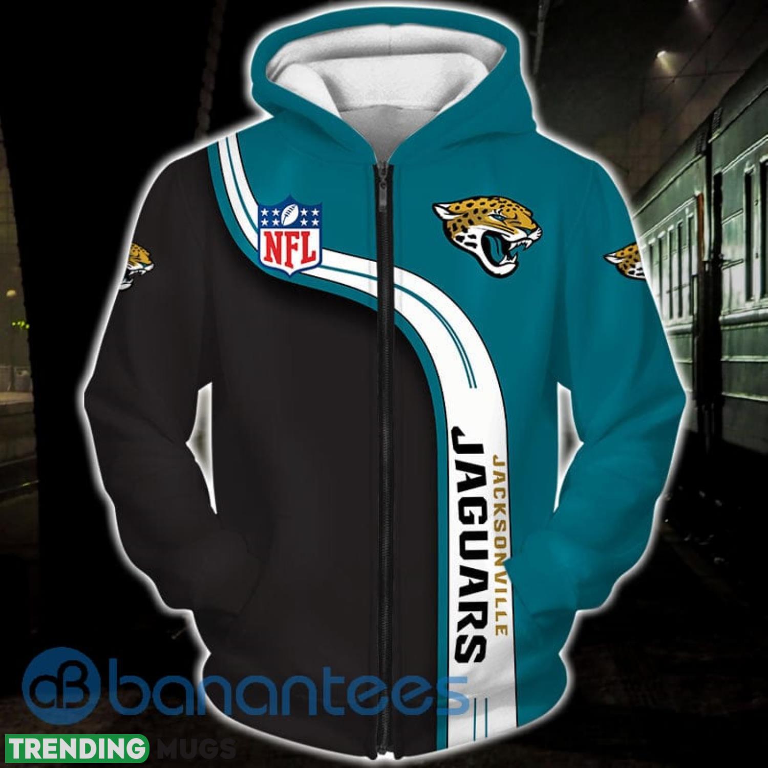 Men's Jacksonville Jaguars Blue Black All Over Printed 3D Hoodie, Zip Hoodie 3D All Over Print, 3D Hoodies Men's Jacksonville Jaguars Blue Black All Over Printed 3D Hoodie, Zip Hoodie 3D All Over Print, 3D Hoodies
