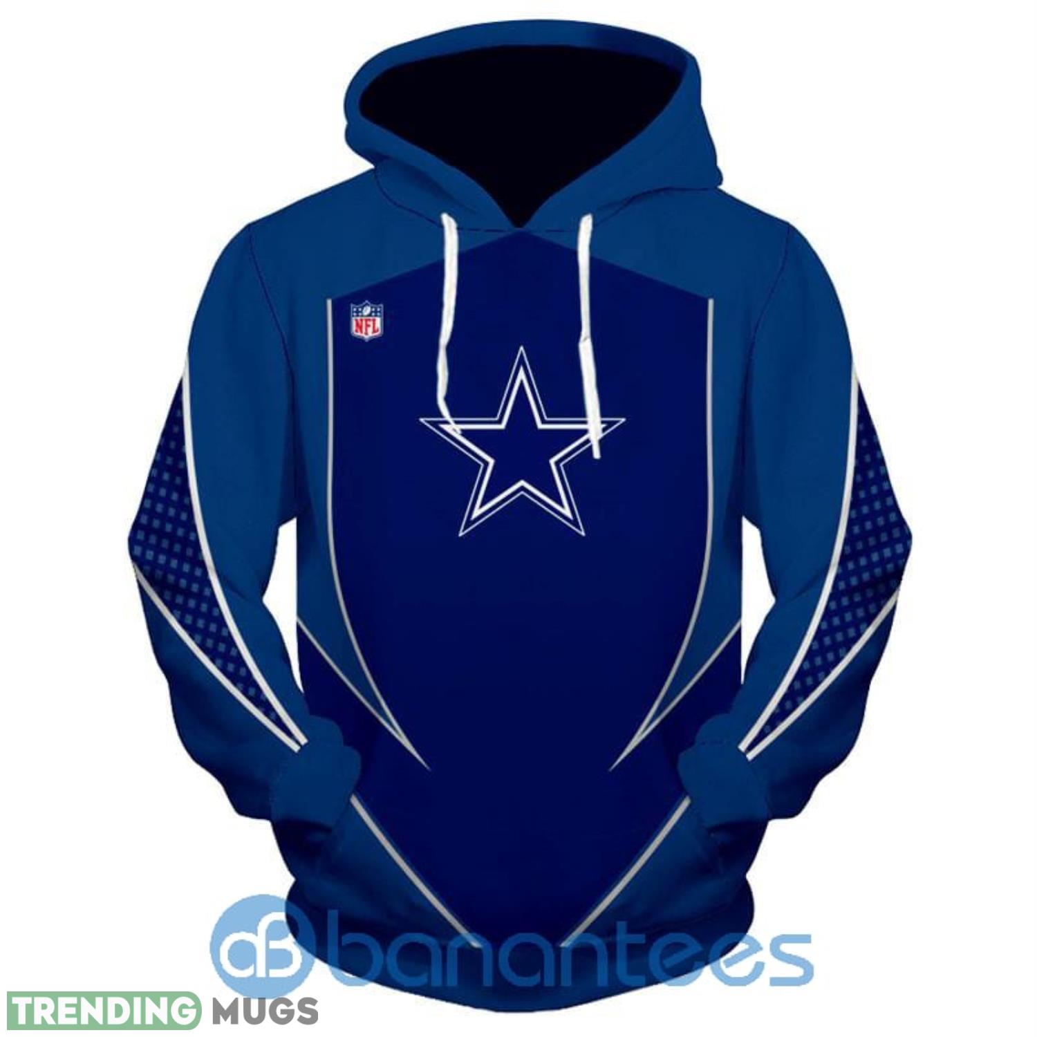 New Design NFL Football Dallas Cowboys 3D Hoodie Product Photo 1 New Design NFL Football Dallas Cowboys 3D Hoodie Product Photo 1