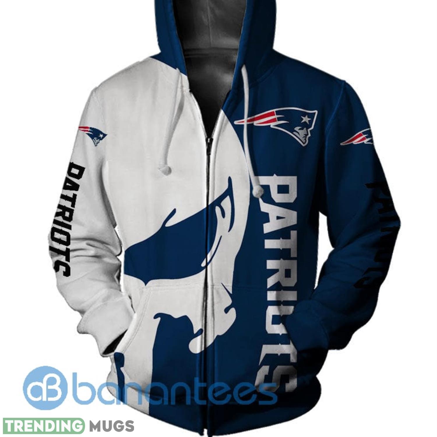 New England Patriots Skull 3D Hoodie Printed 3D All Over Print, 3D Hoodies New England Patriots Skull 3D Hoodie Printed 3D All Over Print, 3D Hoodies