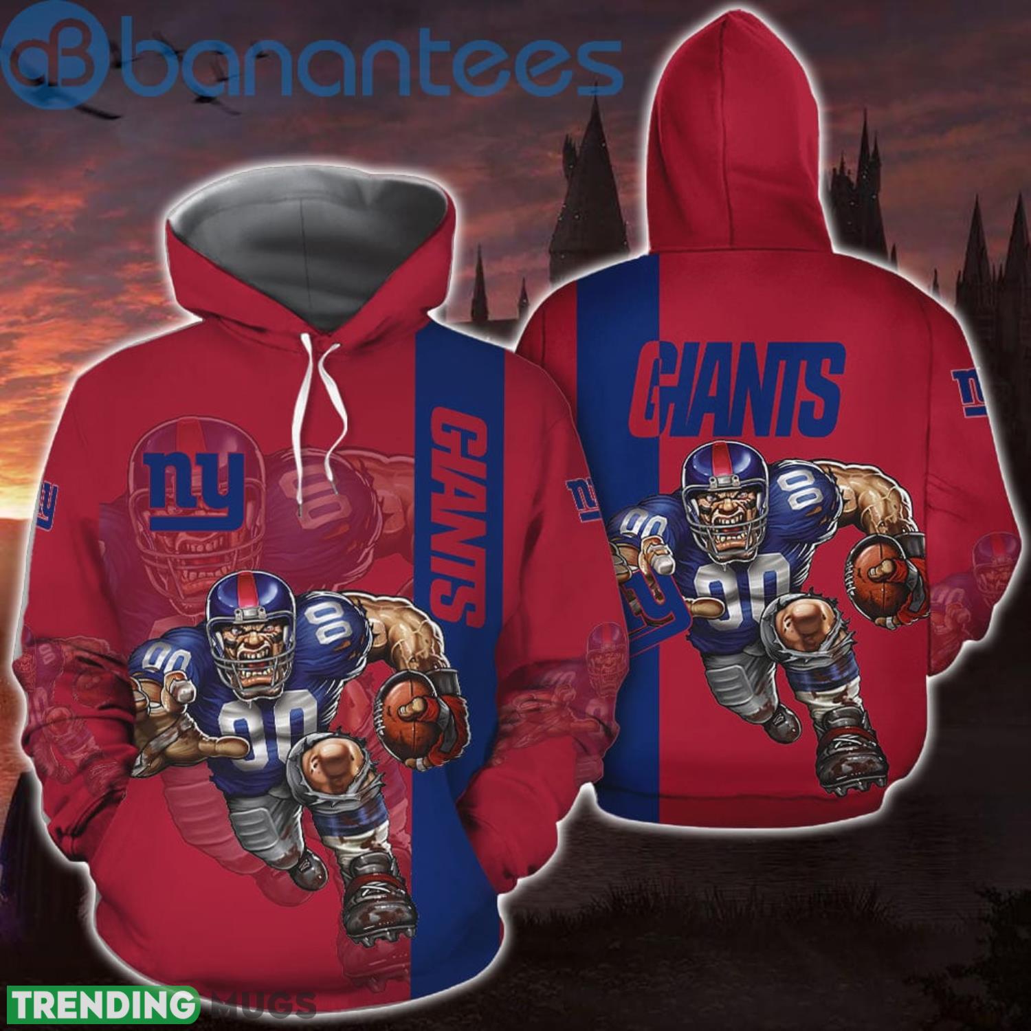 New York Giants Full Printed 3D Hoodies Shirt For Fans Product Photo 1 New York Giants Full Printed 3D Hoodies Shirt For Fans Product Photo 1