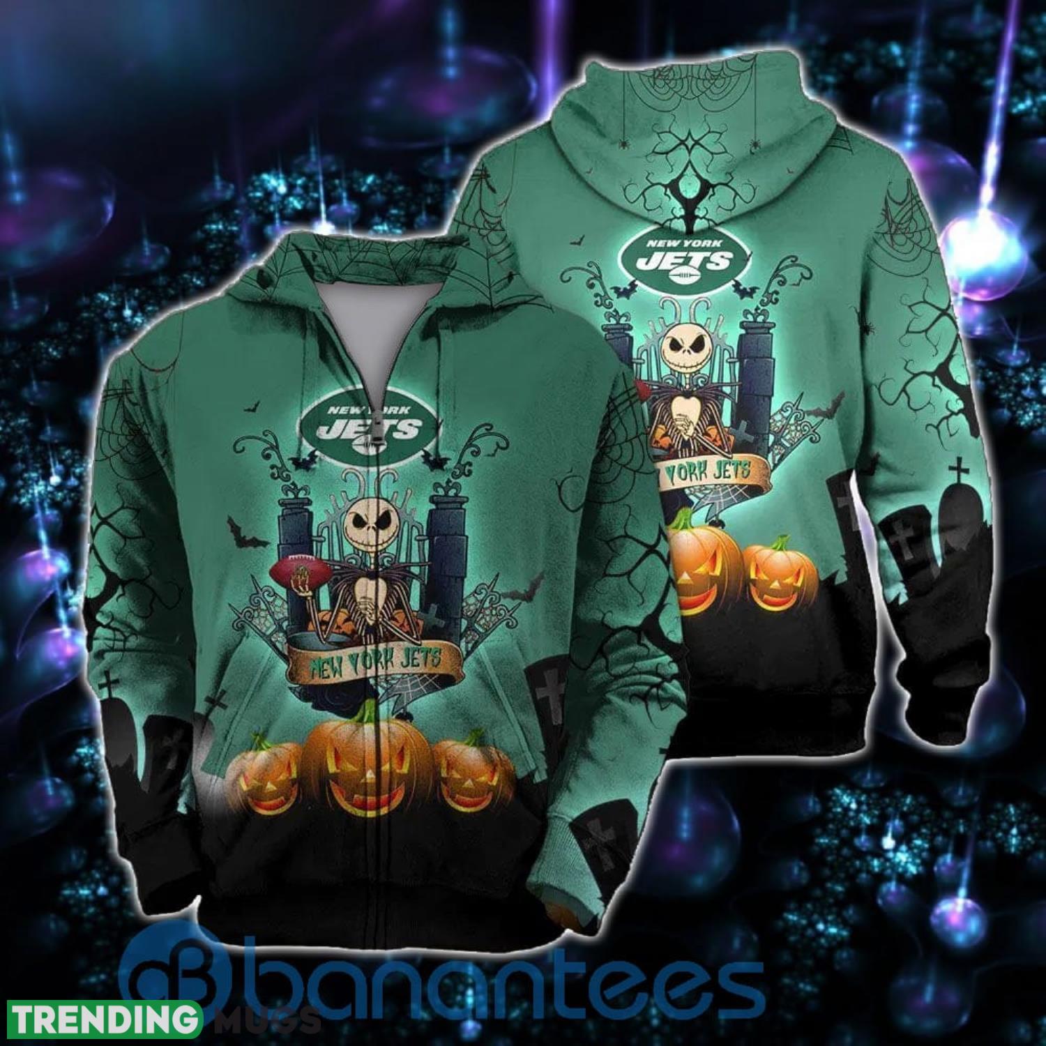 New York Jets Halloween Costume 3D Hoodie Jack Skellington 3D Graphic 3D All Over Print, 3D Hoodies New York Jets Halloween Costume 3D Hoodie Jack Skellington 3D Graphic 3D All Over Print, 3D Hoodies