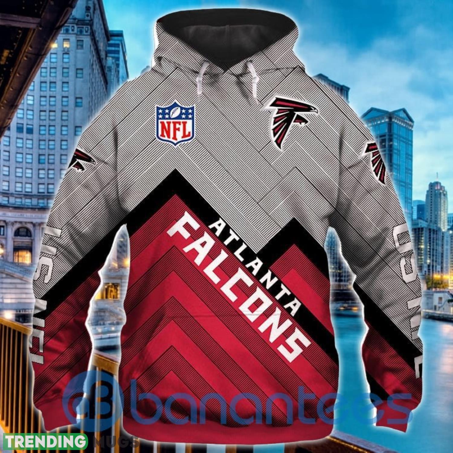 NFL Atlanta Falcons Full Printed 3D Hoodie Zip Hoodie Product Photo 1 NFL Atlanta Falcons Full Printed 3D Hoodie Zip Hoodie Product Photo 1
