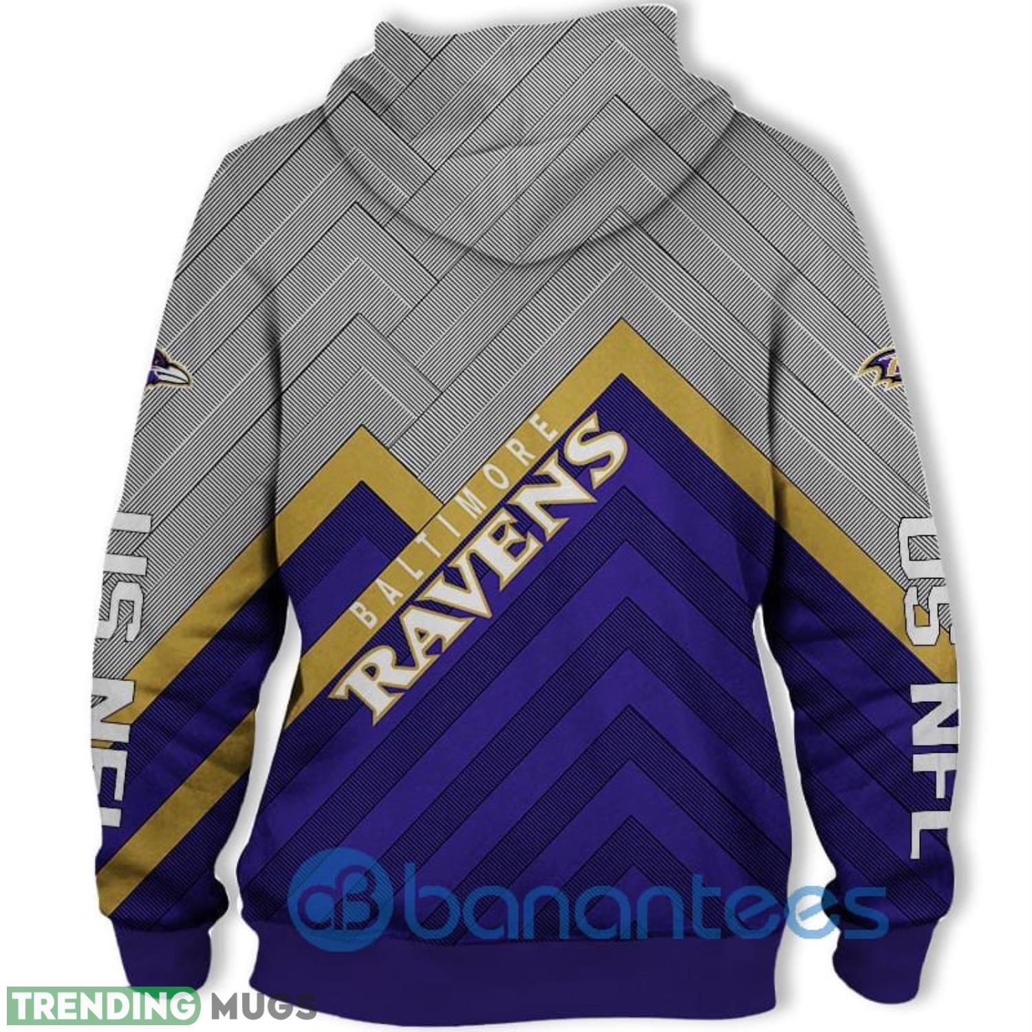 NFL Baltimore Ravens Full Printed 3D Hoodie Zip Hoodie 3D All Over Print, 3D Hoodies NFL Baltimore Ravens Full Printed 3D Hoodie Zip Hoodie 3D All Over Print, 3D Hoodies