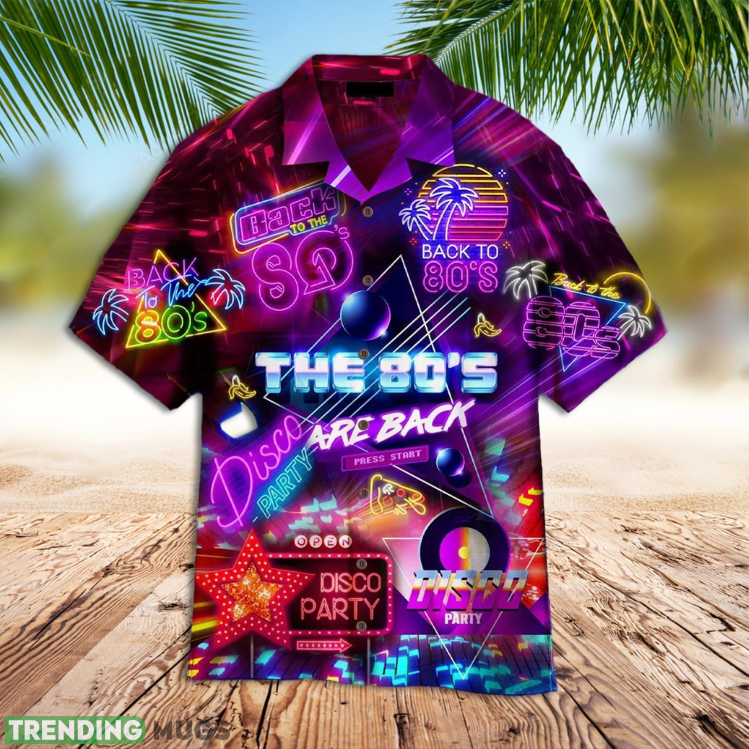 80s Beach Shirt Back To The 80s Disco Party Hawaiian Shirt Summer Gift For Men And Women Product Photo 1 80s Beach Shirt Back To The 80s Disco Party Hawaiian Shirt Summer Gift For Men And Women Product Photo 1