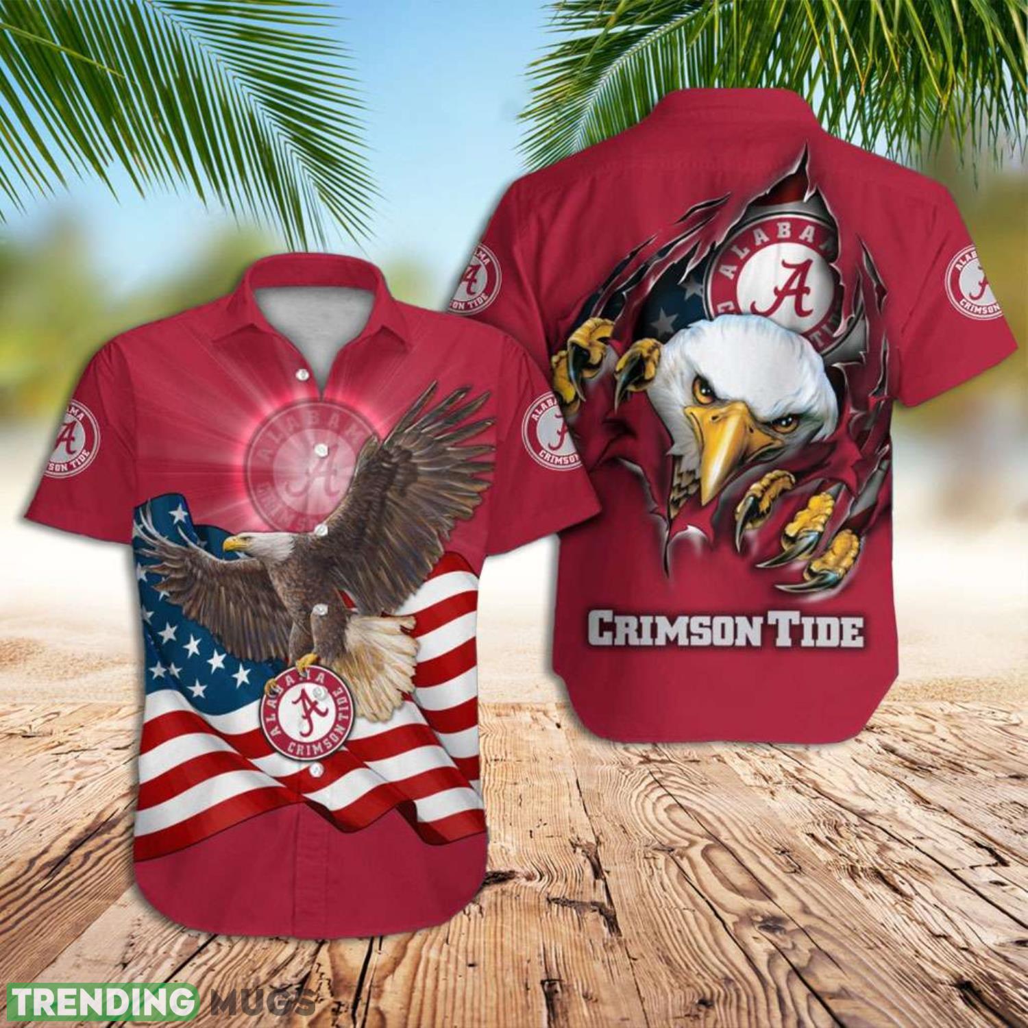 Alabama FansCrimson Tide Hawaiian Shirt Summer Gift For Men And Women Product Photo 1 Alabama FansCrimson Tide Hawaiian Shirt Summer Gift For Men And Women Product Photo 1