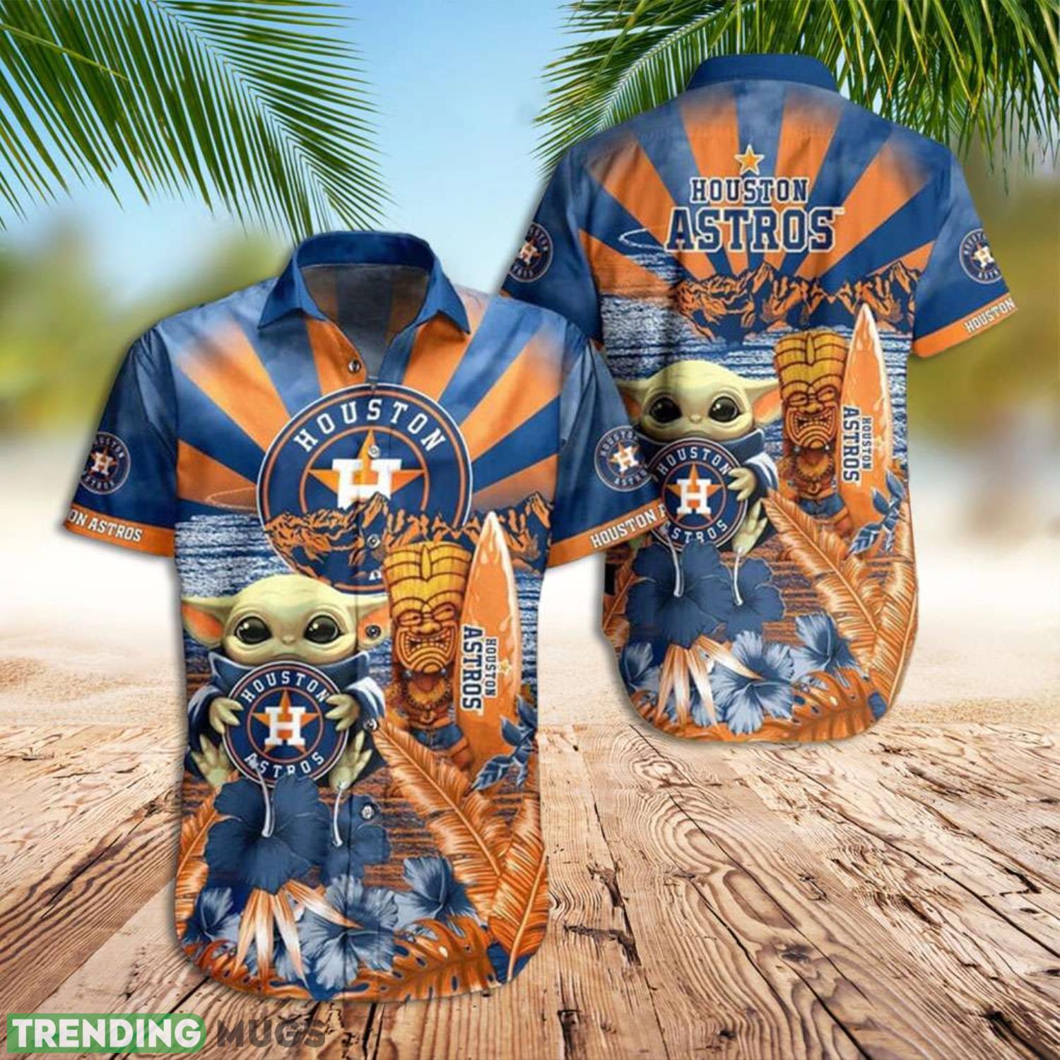 Astros Fans Baby Yoda Houston Astros Hawaiian Shirt Summer Gift For Men And Women Product Photo 1 Astros Fans Baby Yoda Houston Astros Hawaiian Shirt Summer Gift For Men And Women Product Photo 1