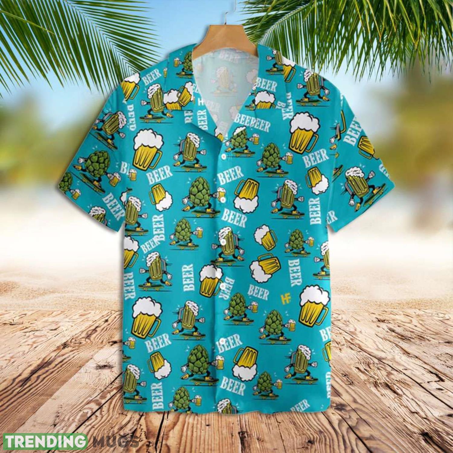 Beer Party Shirt Hops And Beer Cups Hawaiian Shirt Summer Gift For Men And Women Product Photo 1 Beer Party Shirt Hops And Beer Cups Hawaiian Shirt Summer Gift For Men And Women Product Photo 1