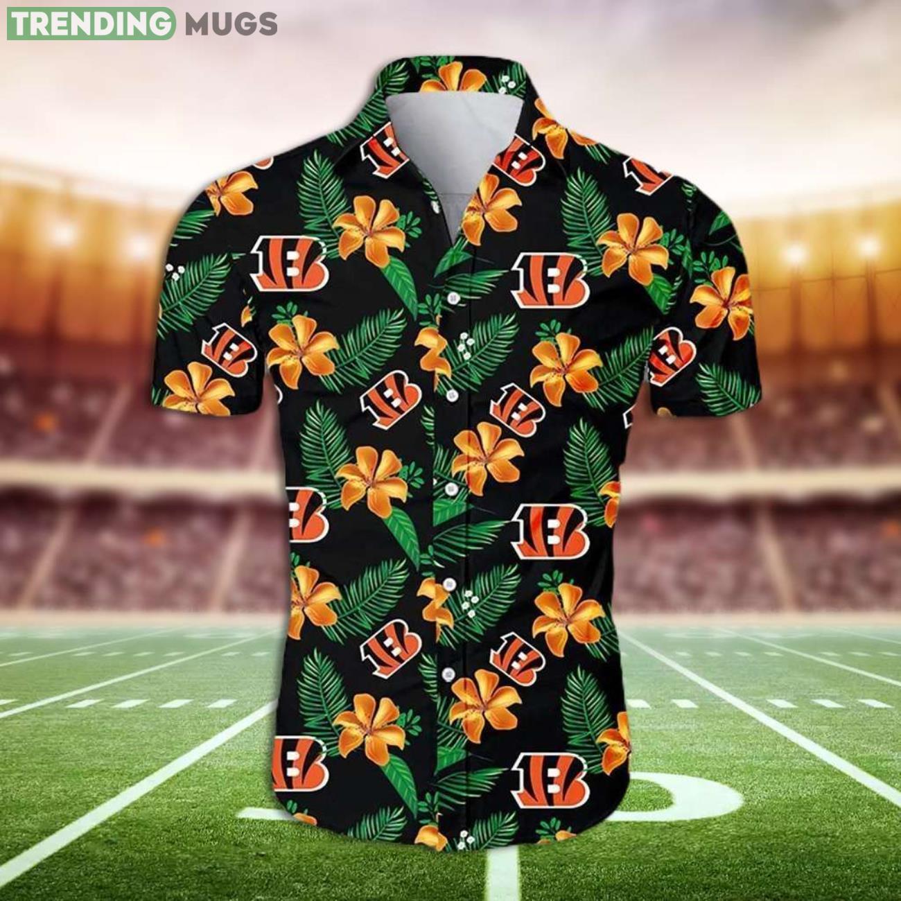 Bengals Cincinnati Bengals Great Flower Hawaiian Shirt Product Photo 1 Bengals Cincinnati Bengals Great Flower Hawaiian Shirt Product Photo 1
