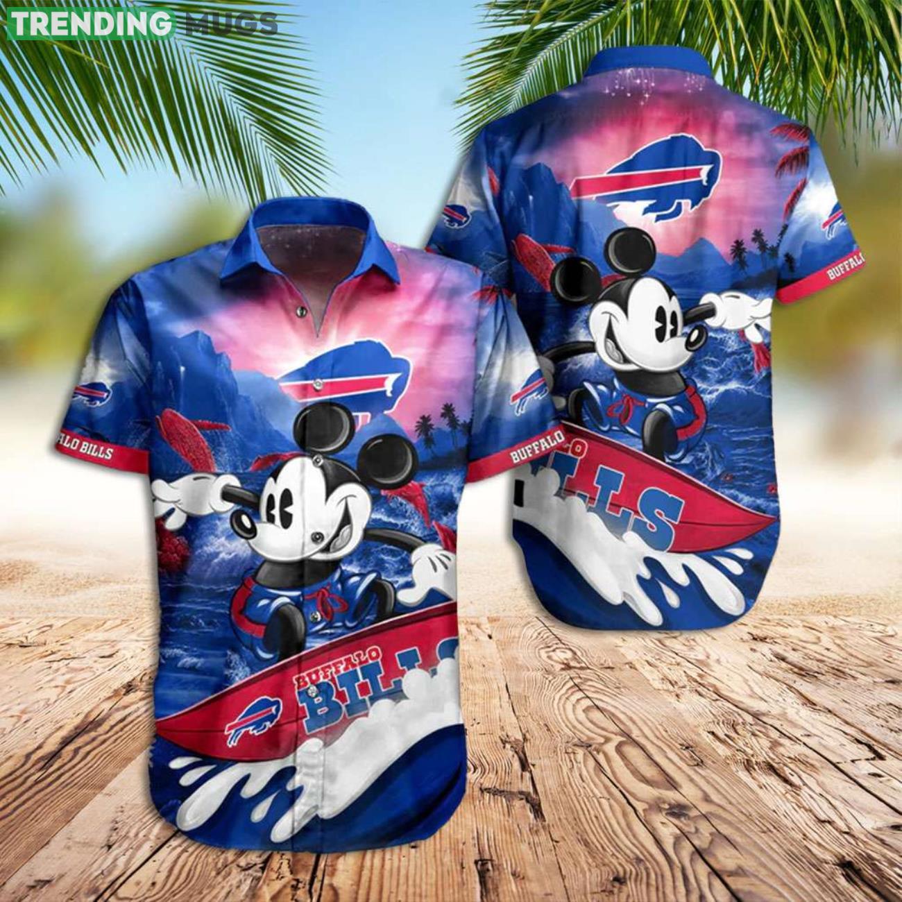 Buffalo Bills Cute Summer Gift Bills Mickey Surfing Hawaiian Shirt Product Photo 1 Buffalo Bills Cute Summer Gift Bills Mickey Surfing Hawaiian Shirt Product Photo 1