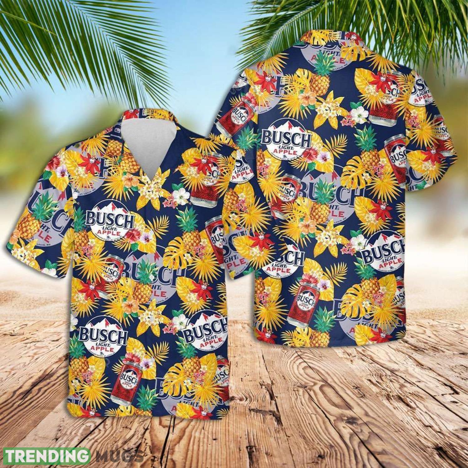 Busch Light Beer Lovers Busch Light Apple Pineapple Floral Hawaiian Shirt Summer Gift For Men And Women Product Photo 1 Busch Light Beer Lovers Busch Light Apple Pineapple Floral Hawaiian Shirt Summer Gift For Men And Women Product Photo 1