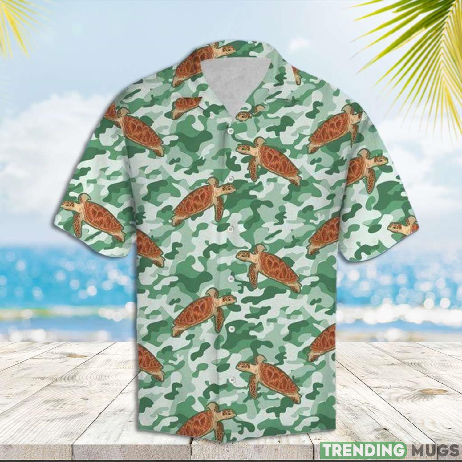 Camo Style Turtle Hawaiian Shirt Summer Gift For Men And Women Product Photo 1 Camo Style Turtle Hawaiian Shirt Summer Gift For Men And Women Product Photo 1