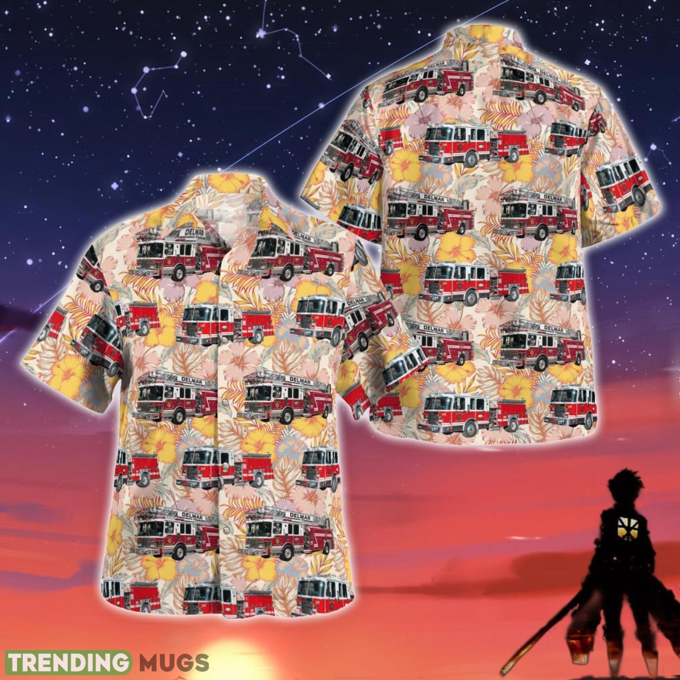 Delmar Fire Department New York Fleet 3D Hawaiian Shirt Beach Gift For Men And Women Product Photo 1 Delmar Fire Department New York Fleet 3D Hawaiian Shirt Beach Gift For Men And Women Product Photo 1