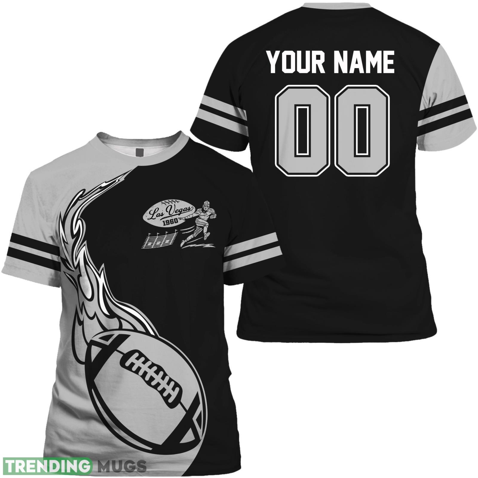Fans Gift Custom Name And Number For Men Women Las Vegas 3D T- Shirt Product Photo 1 Fans Gift Custom Name And Number For Men Women Las Vegas 3D T- Shirt Product Photo 1