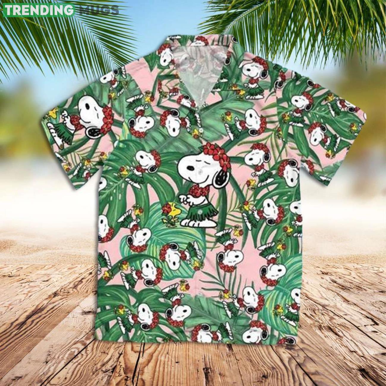 Snoopy Beach Shirt Snoopy Tropical Summer Hawaiian Shirt Product Photo 1 Snoopy Beach Shirt Snoopy Tropical Summer Hawaiian Shirt Product Photo 1