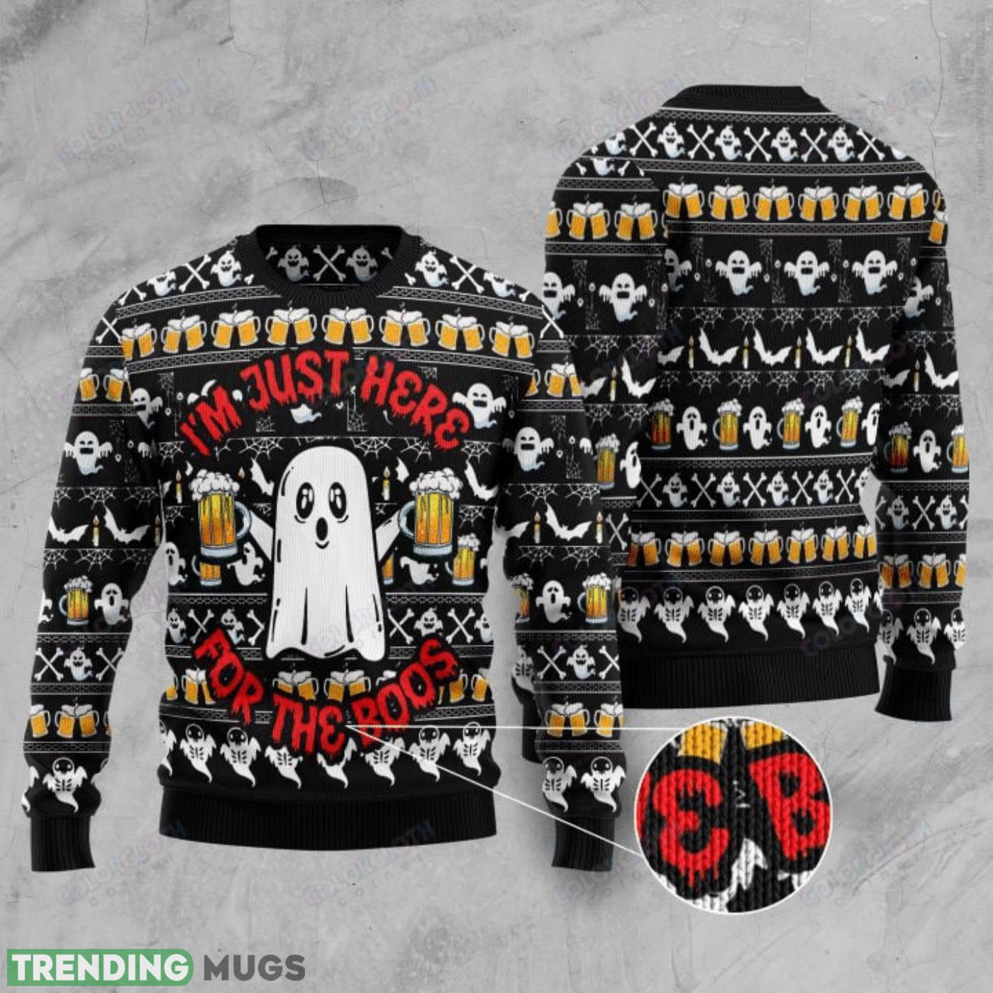 Boo Beer Ugly Christmas Sweater Cute Christmas Gift For Men And Women Product Photo 1 Boo Beer Ugly Christmas Sweater Cute Christmas Gift For Men And Women Product Photo 1