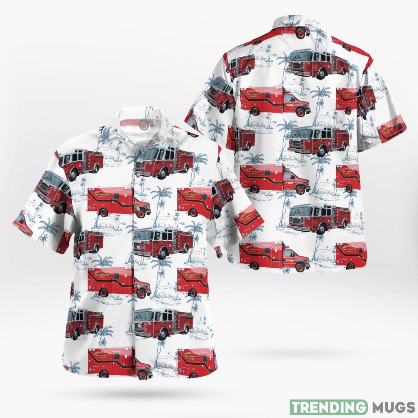 Canton Georgia Cherokee County Fire & Emergency Services 3D All Over Print Hawaiian Shirt Product Photo 1 Canton Georgia Cherokee County Fire & Emergency Services 3D All Over Print Hawaiian Shirt Product Photo 1