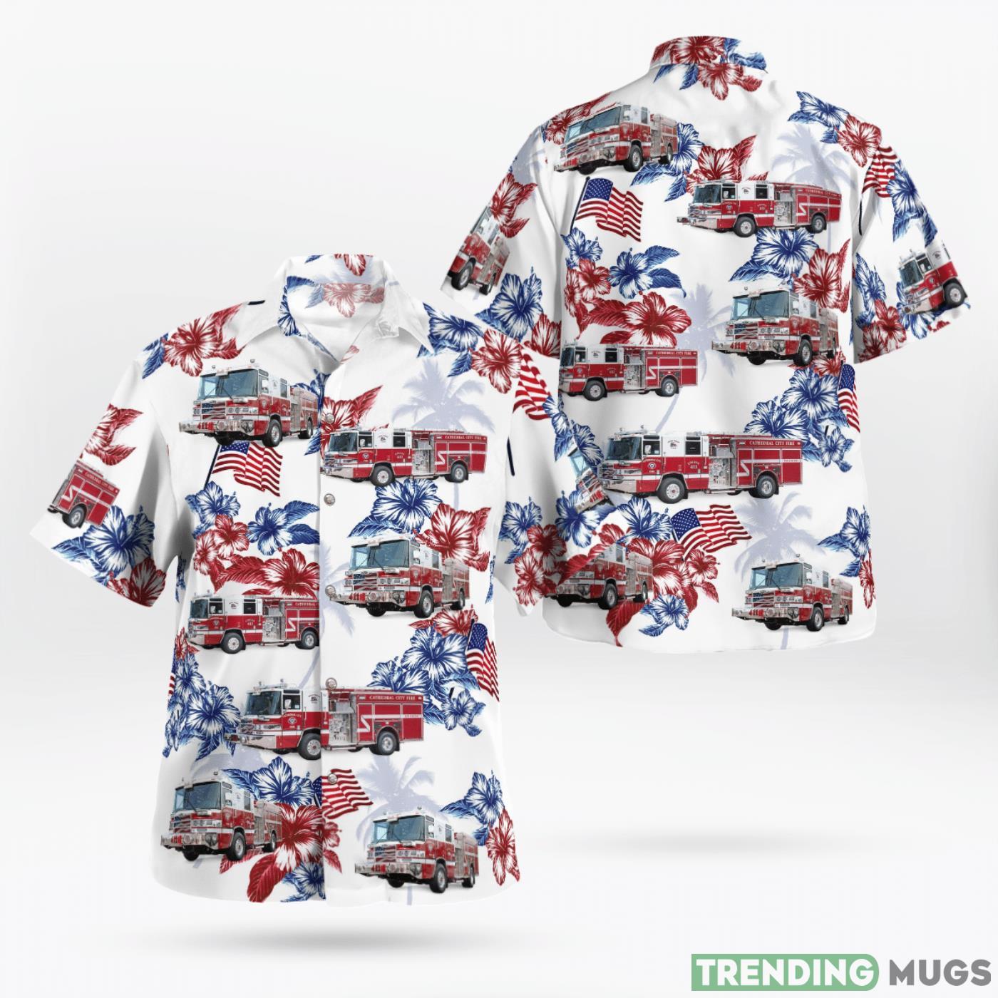 Cathedral City Fire Department Cathedral City California 3D All Over Print Hawaiian Shirt Product Photo 1 Cathedral City Fire Department Cathedral City California 3D All Over Print Hawaiian Shirt Product Photo 1
