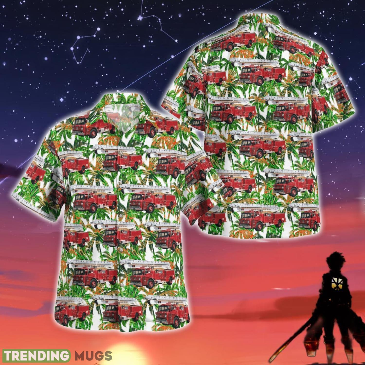 Diamond Springs - El Dorado Fire Protection District California Men And Women Summer Gift Hawaiian Shirt Product Photo 1