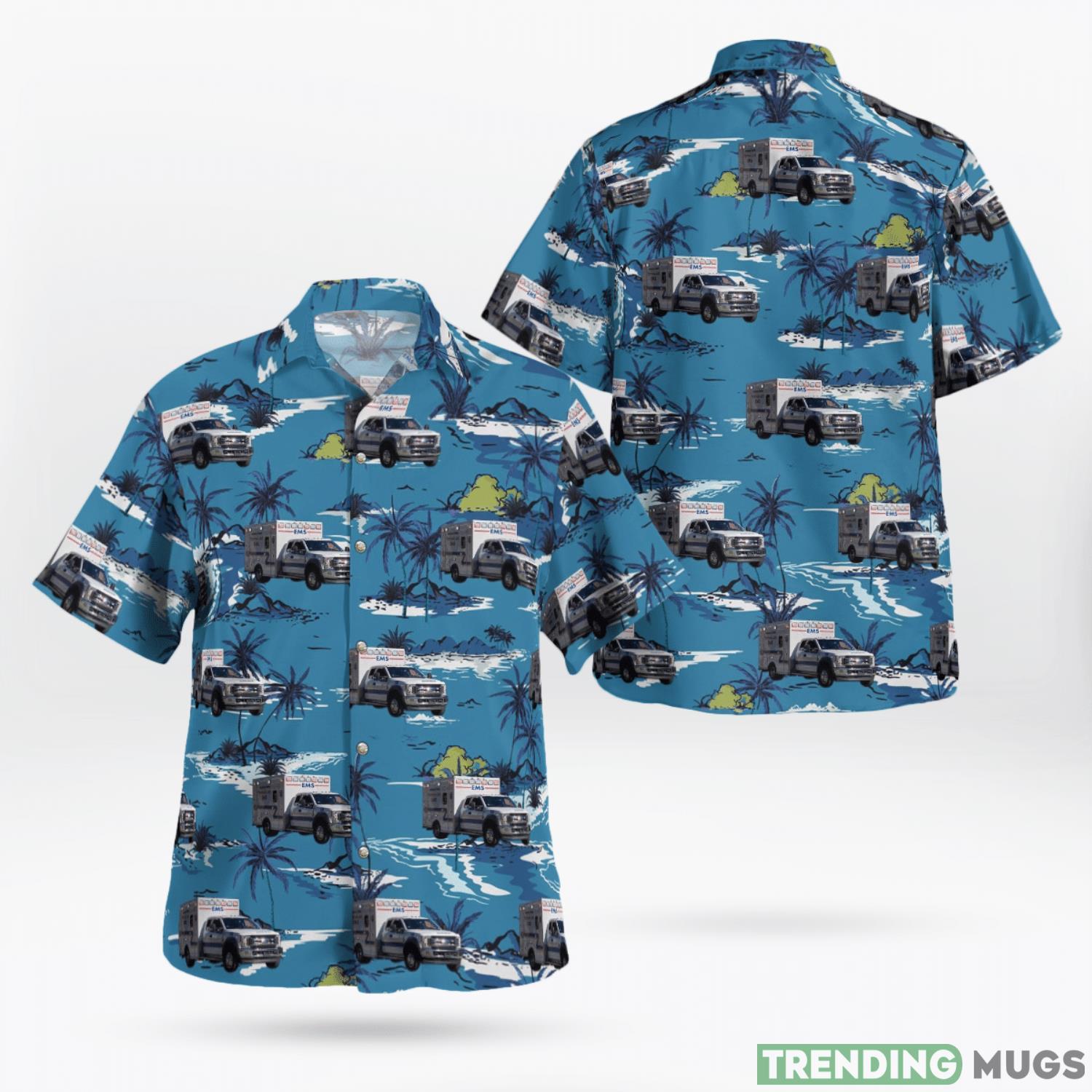 Graham North Carolina Alamance County Emergency Medical Services 3D All Over Print Hawaiian Shirt Product Photo 1 Graham North Carolina Alamance County Emergency Medical Services 3D All Over Print Hawaiian Shirt Product Photo 1