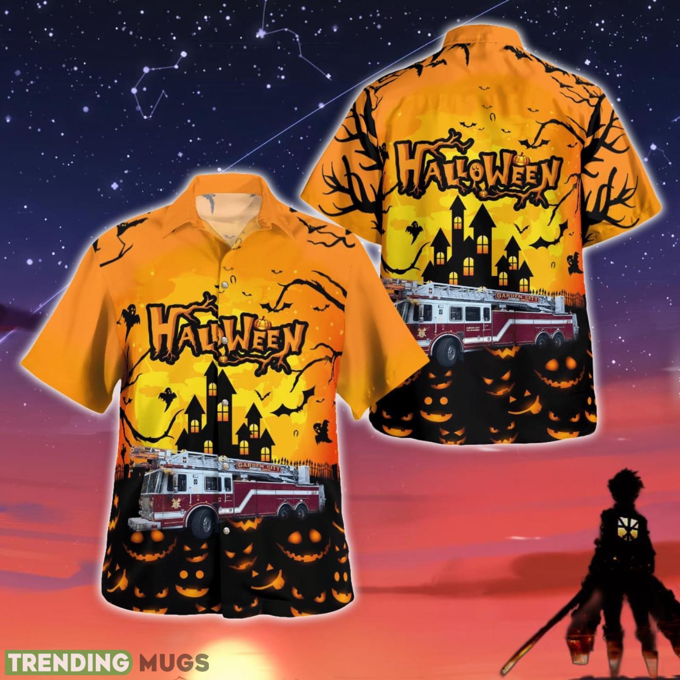 Halloween Garden City New York Garden City Fire Department Hawaiian Shirt Beach Gift Product Photo 1 Halloween Garden City New York Garden City Fire Department Hawaiian Shirt Beach Gift Product Photo 1