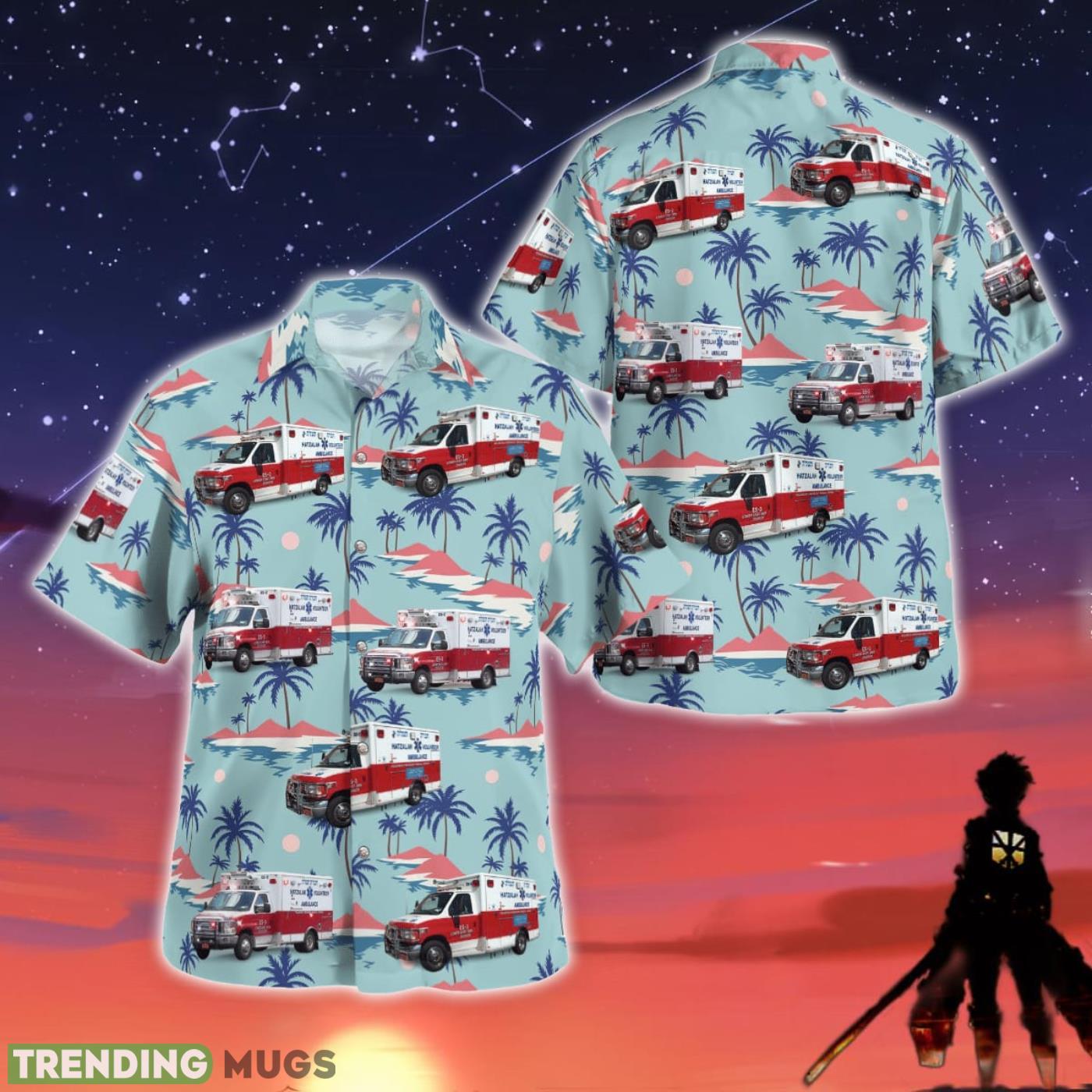 Hatzalah Volunteer Ambulance Lower Manhattan New York City Hawaiian Shirt Beach Gift Product Photo 1 Hatzalah Volunteer Ambulance Lower Manhattan New York City Hawaiian Shirt Beach Gift Product Photo 1