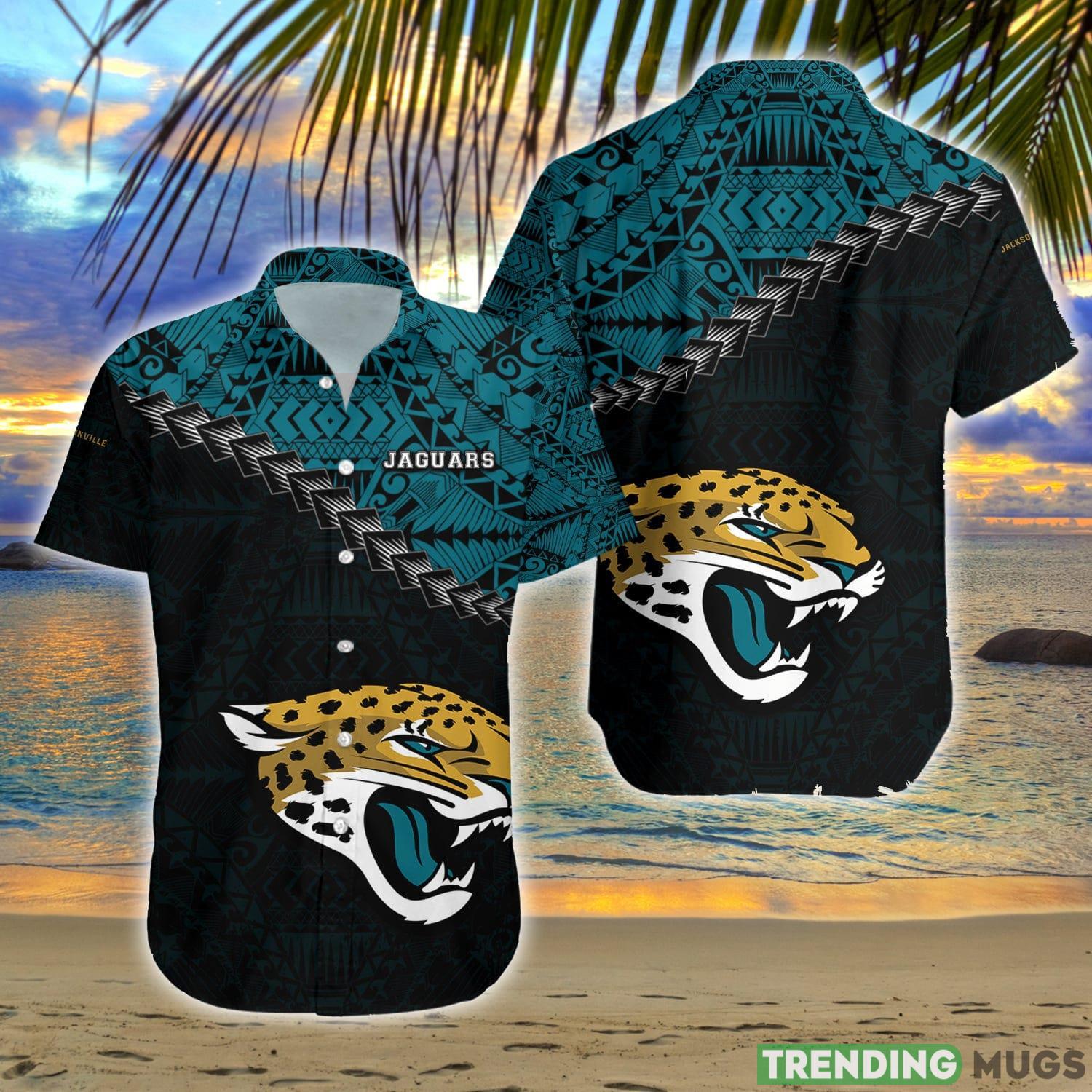 Jacksonville Jaguars NFL Polynesian Tattoo Hawaiian Shirt Summer Gift For Fans Hawaiian Shirt Jacksonville Jaguars NFL Polynesian Tattoo Hawaiian Shirt Summer Gift For Fans Hawaiian Shirt