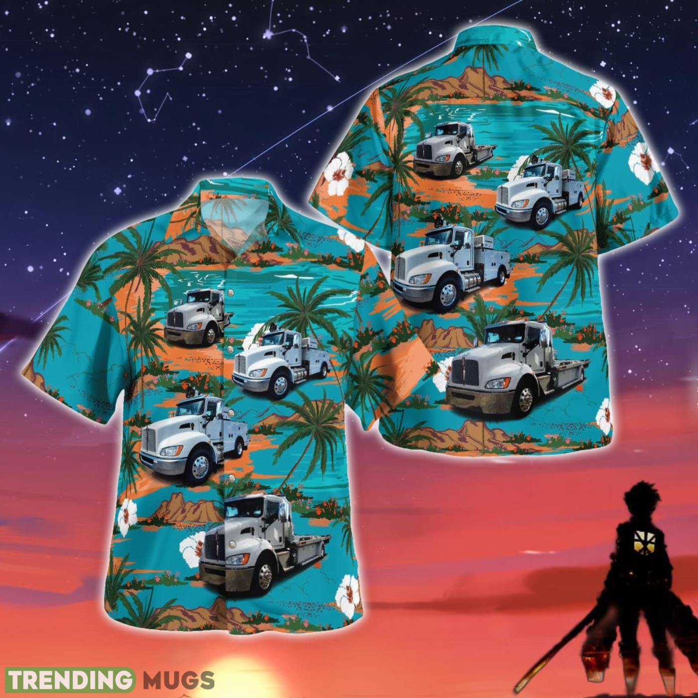 KENWORTH Tow Wrecker Flatbed Rollback Truck Men And Women Summer Gift Hawaiian Shirt Product Photo 1 KENWORTH Tow Wrecker Flatbed Rollback Truck Men And Women Summer Gift Hawaiian Shirt Product Photo 1