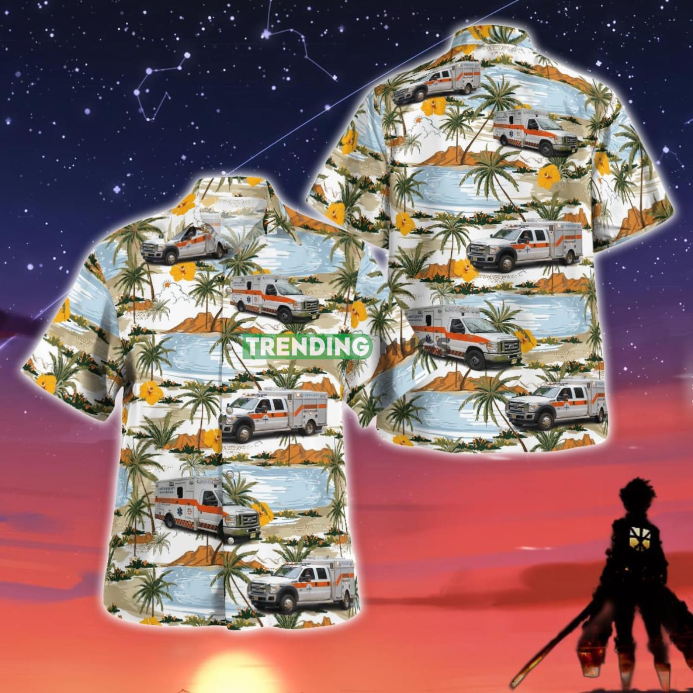 Lambertville New Jersey Lambertville-New Hope Ambulance & Rescue Squad Hawaiian Shirt Beach Gift Product Photo 1 Lambertville New Jersey Lambertville-New Hope Ambulance & Rescue Squad Hawaiian Shirt Beach Gift Product Photo 1