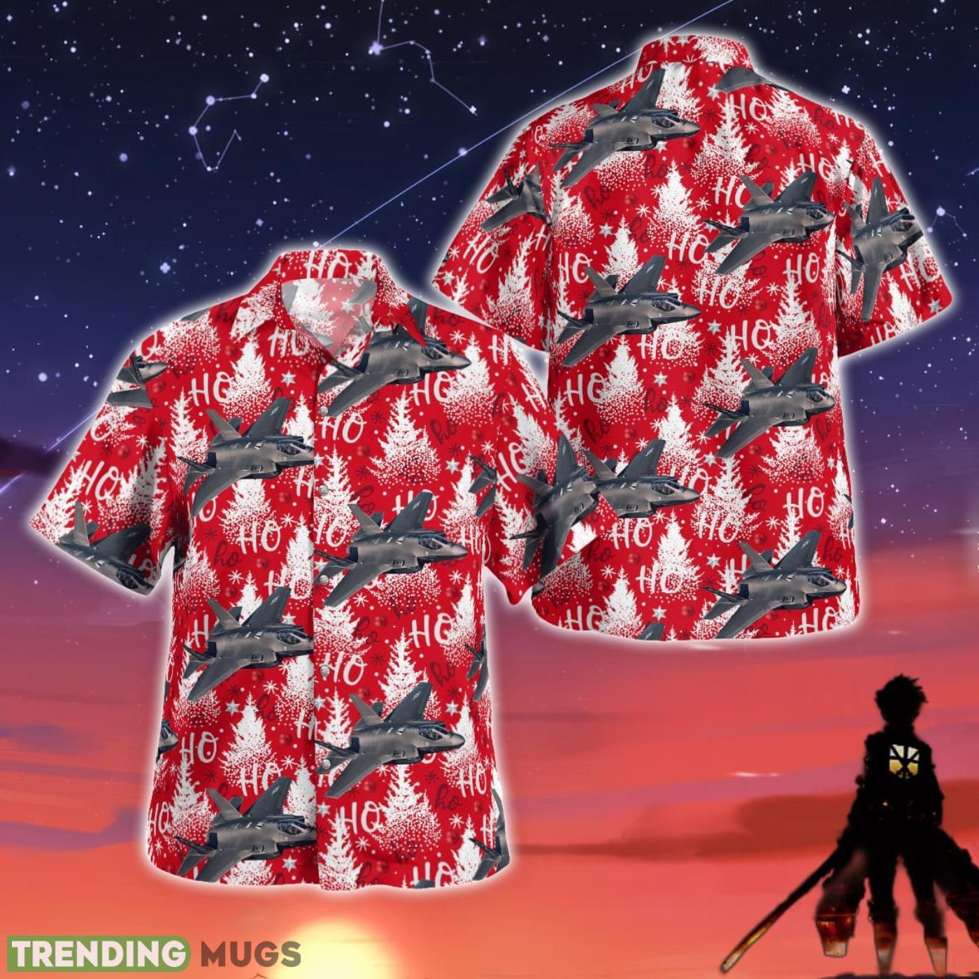 Lockheed Martin F-35 Lightning II Christmas Hawaiian Shirt Beach Gift Product Photo 1 Lockheed Martin F-35 Lightning II Christmas Hawaiian Shirt Beach Gift Product Photo 1