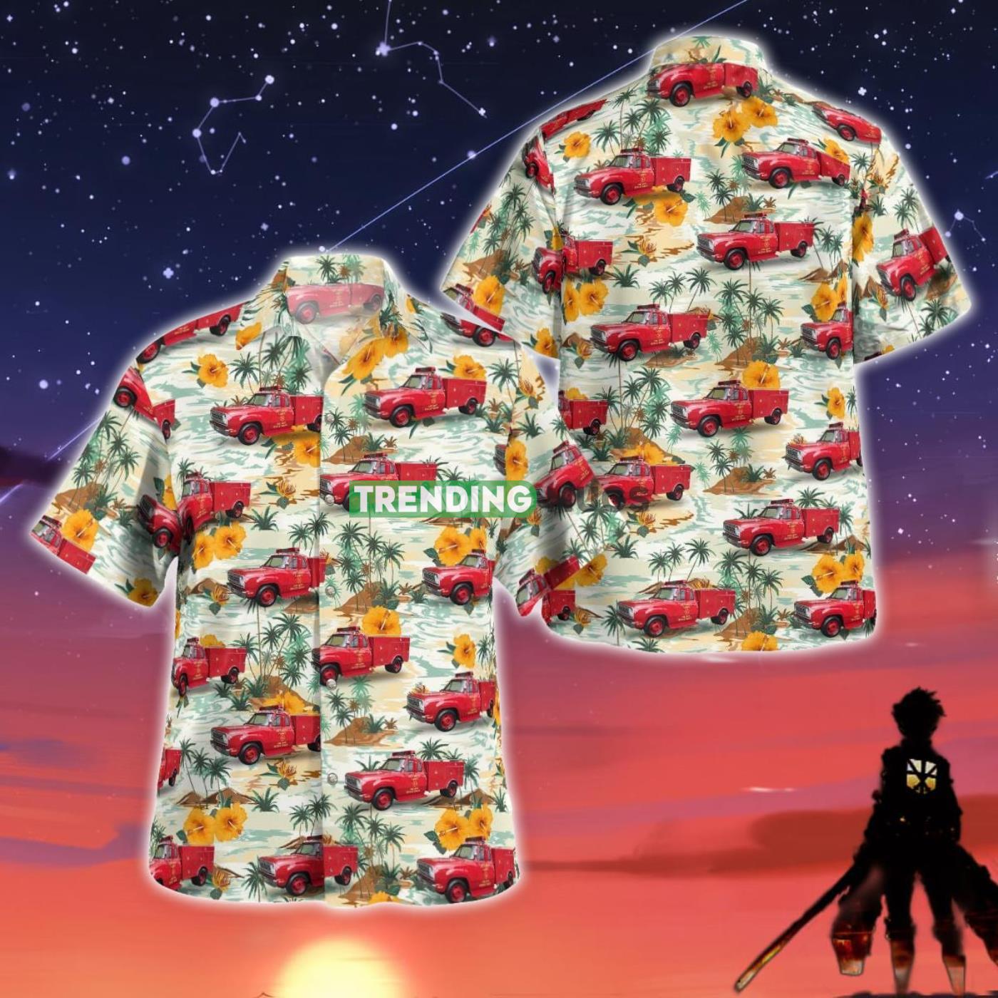 Los Angeles County Fire Department Squad 51 Hawaiian Shirt Beach Gift Product Photo 1 Los Angeles County Fire Department Squad 51 Hawaiian Shirt Beach Gift Product Photo 1