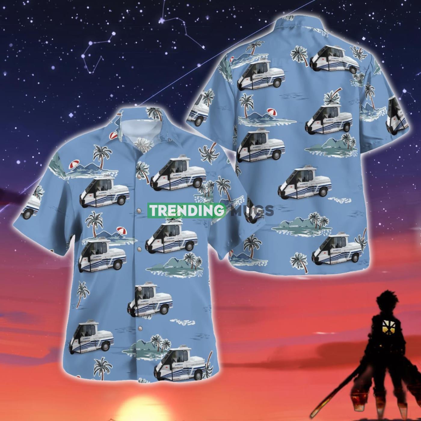 Mandan North Dakota Mandan Police Department Police Parking Enforcement Hawaiian Shirt Beach Gift Product Photo 1 Mandan North Dakota Mandan Police Department Police Parking Enforcement Hawaiian Shirt Beach Gift Product Photo 1