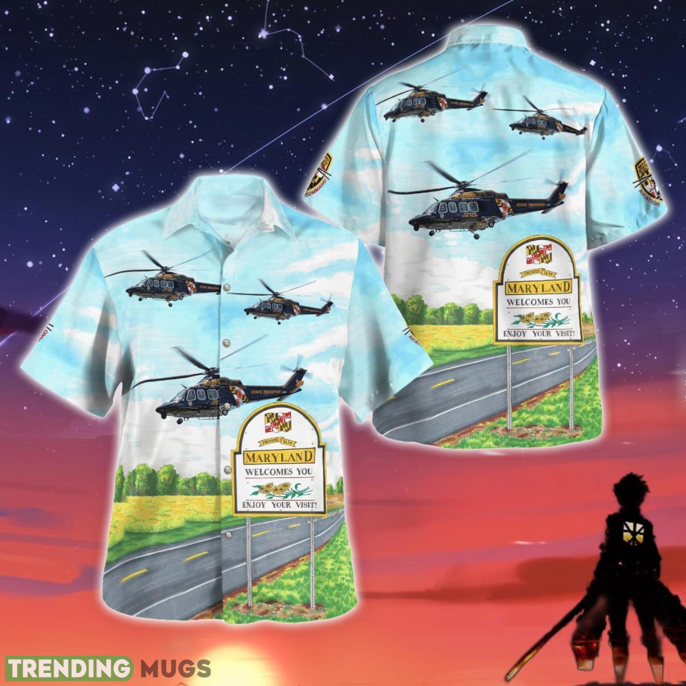 Maryland State Police Trooper 4 Hawaiian Shirt Beach Gift Product Photo 1 Maryland State Police Trooper 4 Hawaiian Shirt Beach Gift Product Photo 1