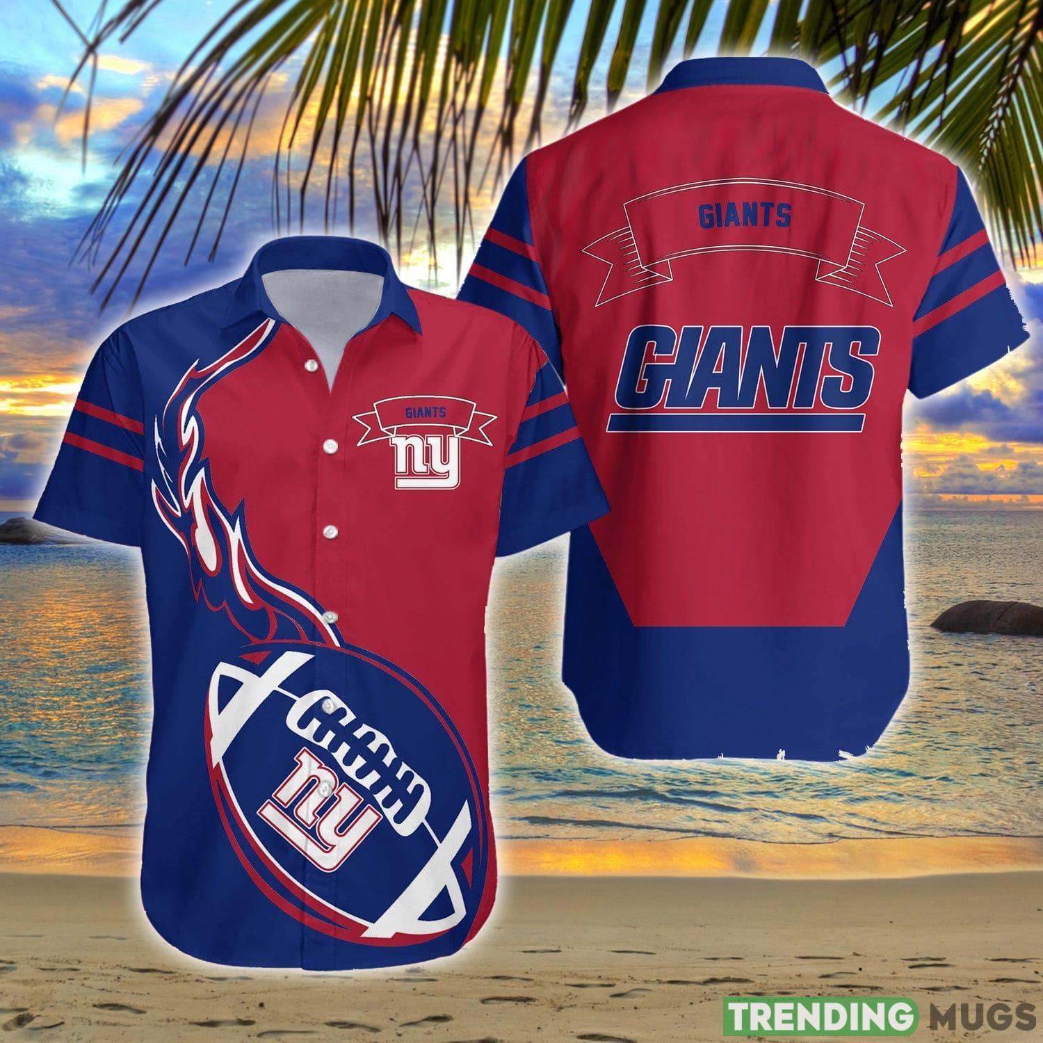 New York Giants NFL Flame Ball Hawaiian Shirt For Fans Hawaiian Shirt New York Giants NFL Flame Ball Hawaiian Shirt For Fans Hawaiian Shirt