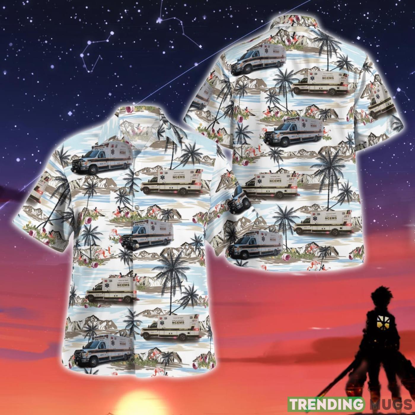 North Central EMS & Rescue Racine Wisconsin 3D Hawaiian Shirt Product Photo 1 North Central EMS & Rescue Racine Wisconsin 3D Hawaiian Shirt Product Photo 1