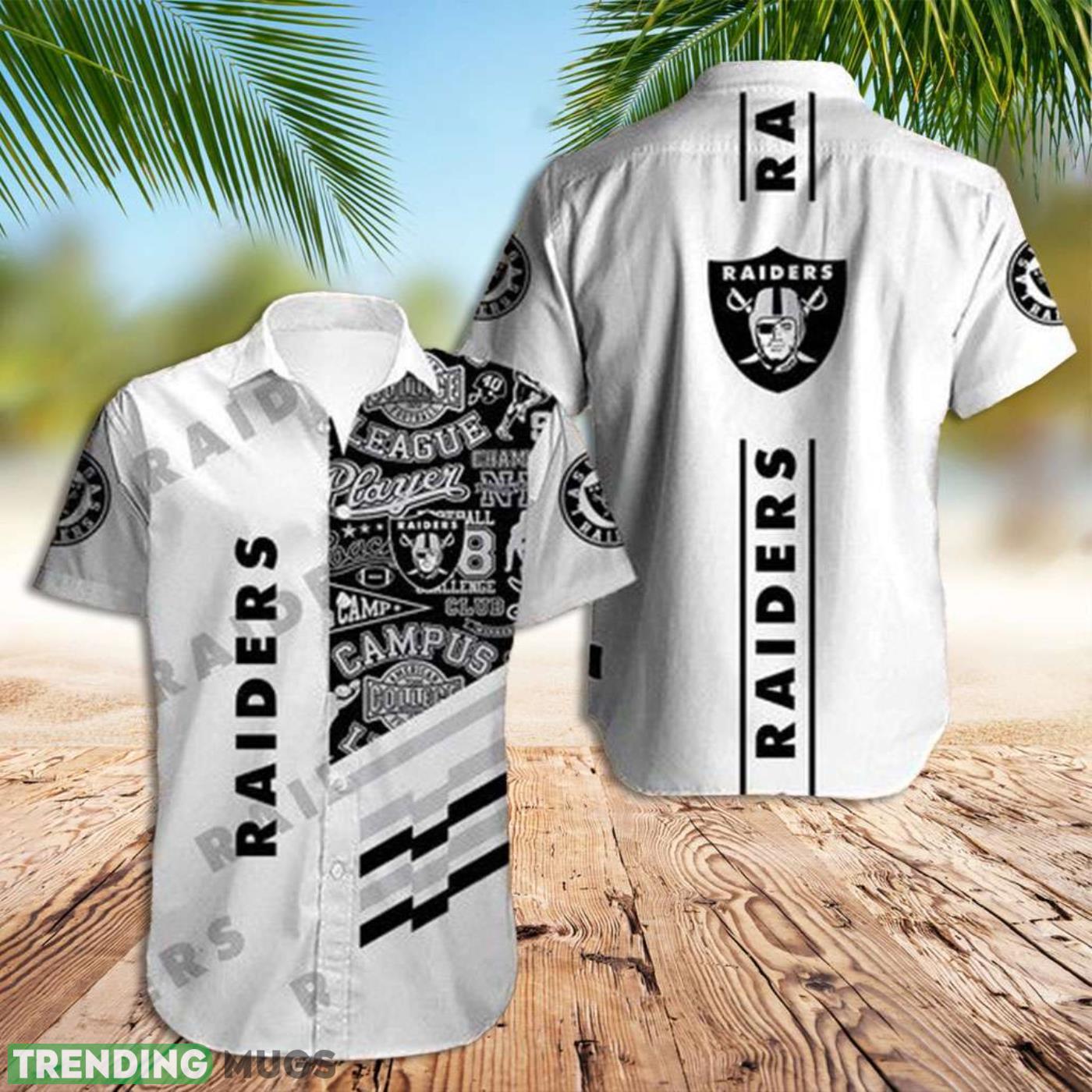 Raiders Hawaiian Shirt Raiders Campus Hawaiian Shirt Product Photo 1 Raiders Hawaiian Shirt Raiders Campus Hawaiian Shirt Product Photo 1