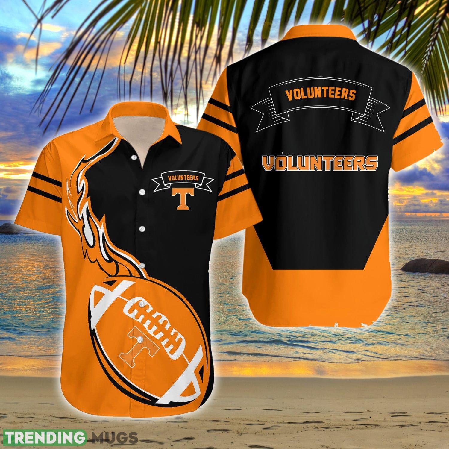 Tennessee Volunteers Ncaa Flame Ball Print Aloha Hawaiian Shirt For Fans Hawaiian Shirt Tennessee Volunteers Ncaa Flame Ball Print Aloha Hawaiian Shirt For Fans Hawaiian Shirt