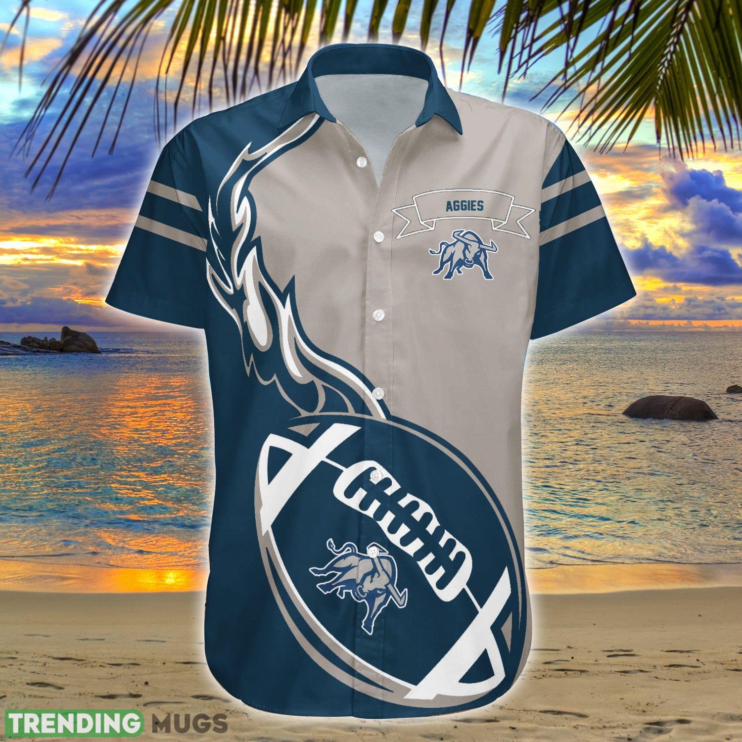 Utah State Aggies Ncaa Flame Ball Print Aloha Hawaiian Shirt For Fans Product Photo 1 Utah State Aggies Ncaa Flame Ball Print Aloha Hawaiian Shirt For Fans Product Photo 1