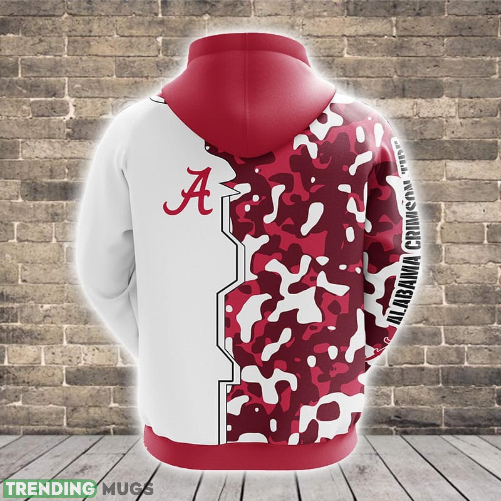 Alabama Crimson Tide NCAA Camouflage Red 3D Hoodie Zip Hoodie For Men And Women Sport Gift 3D Hoodies Alabama Crimson Tide NCAA Camouflage Red 3D Hoodie Zip Hoodie For Men And Women Sport Gift 3D Hoodies